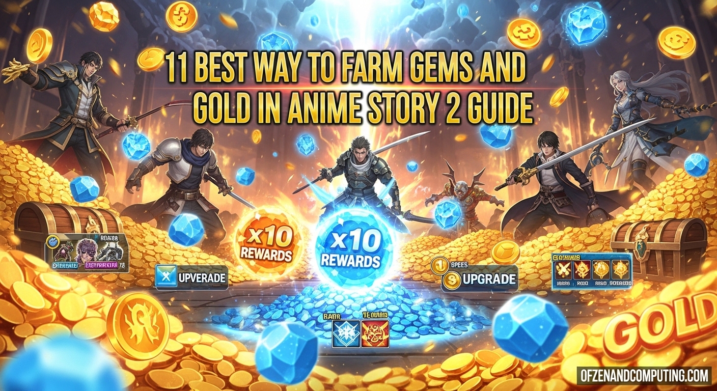 11 Best Way to Farm Gems and Gold in Anime Story 2 Guide