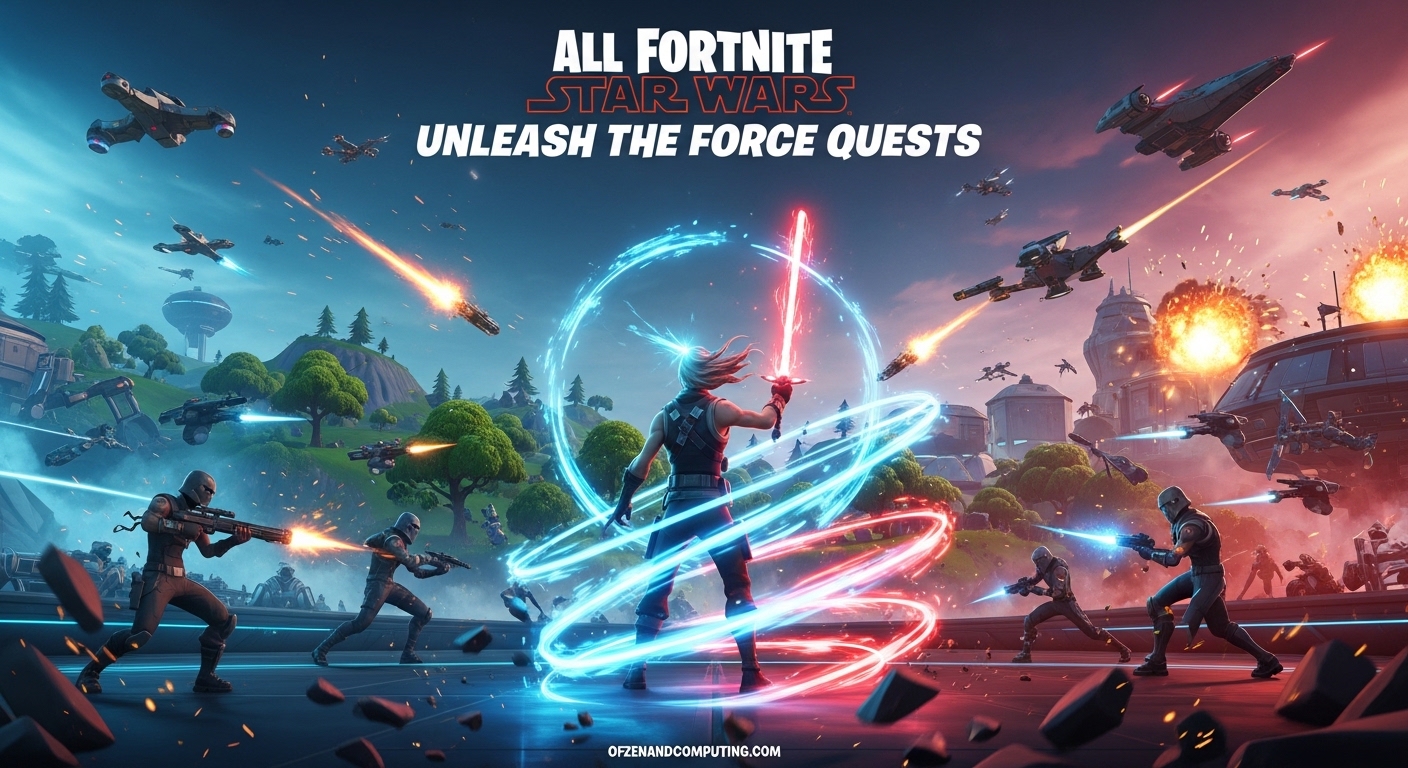 All Fortnite Star Wars Unleash the Force Quests