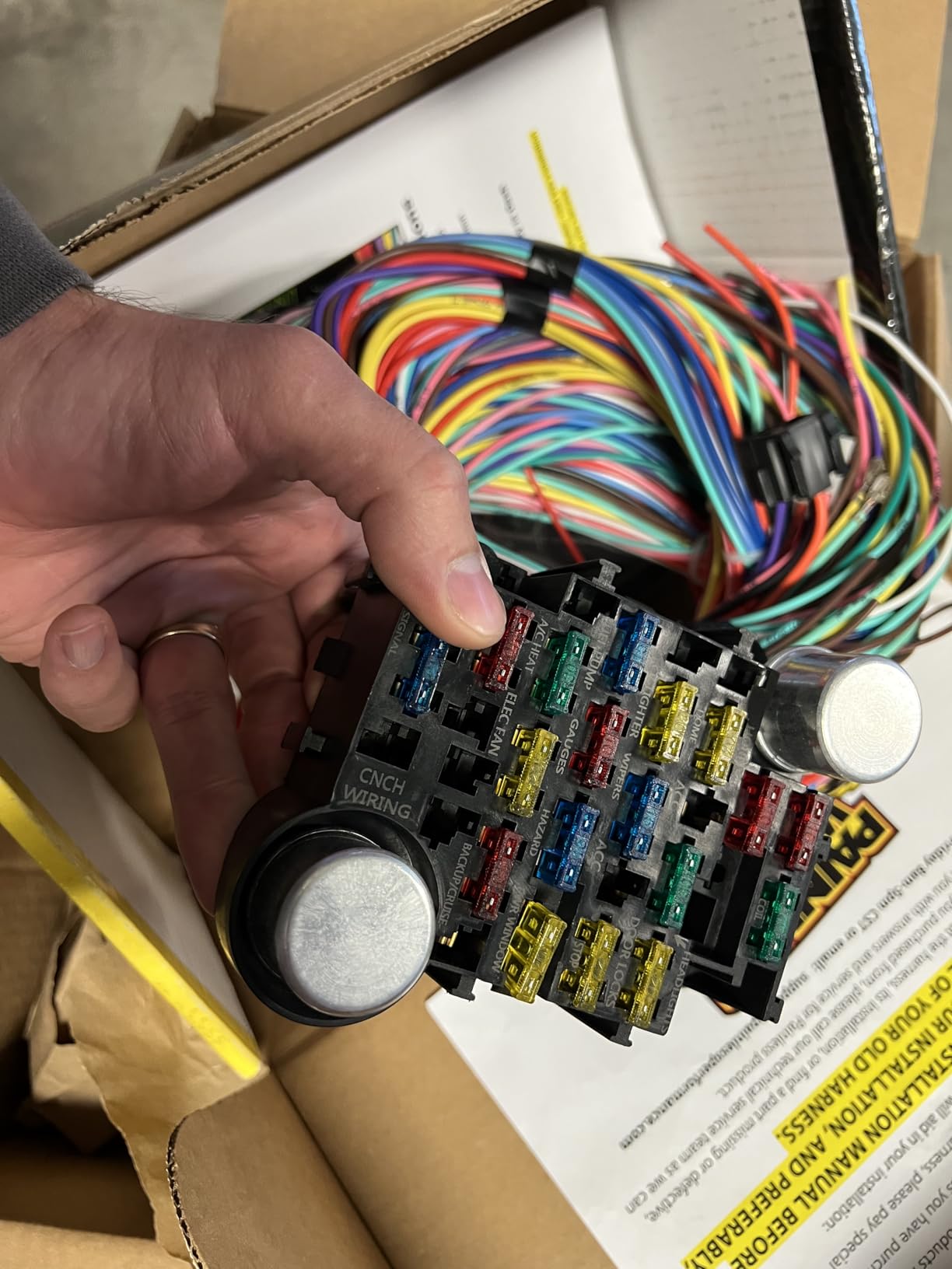 Painless Performance 10202 Classic-Plus Customizable Chassis Harness, Key in Dash, 28 Circuits customer photo 1