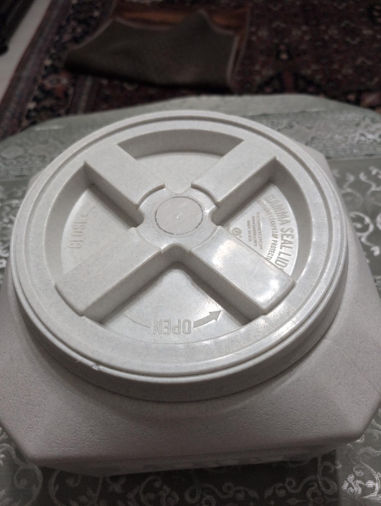 Gamma2 Vittles Vault Dog Food Storage Container with Airtight Lid, holds up to 10-15 Pounds customer photo 1
