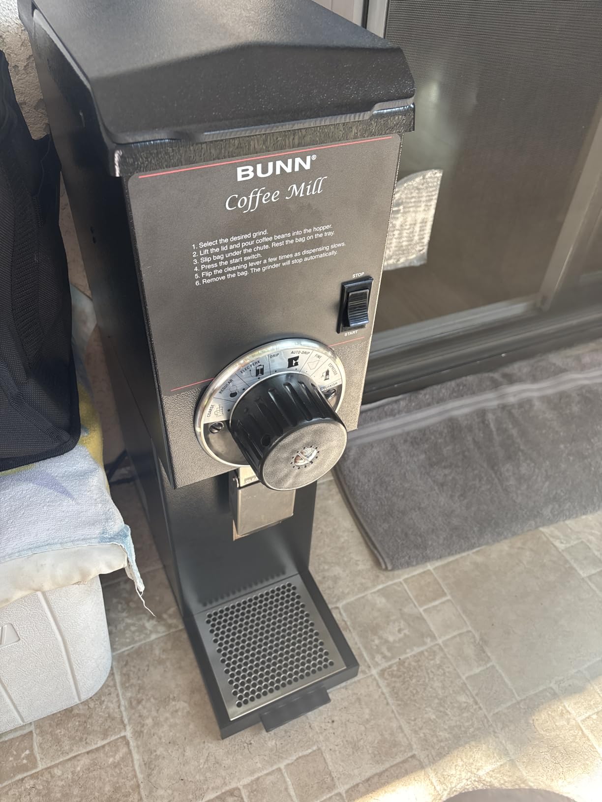 Bunn G3 HD 3 lb Black Bulk Coffee Grinder customer photo 1