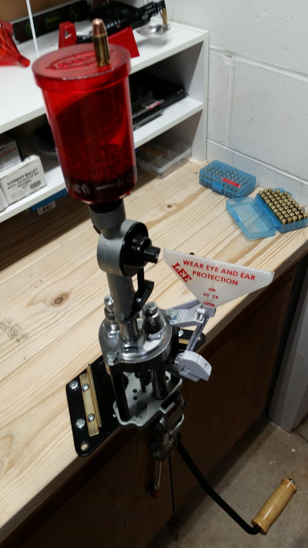 Lee Cast Aluminum 4 Hole Turret Press with Auto Index customer photo 1