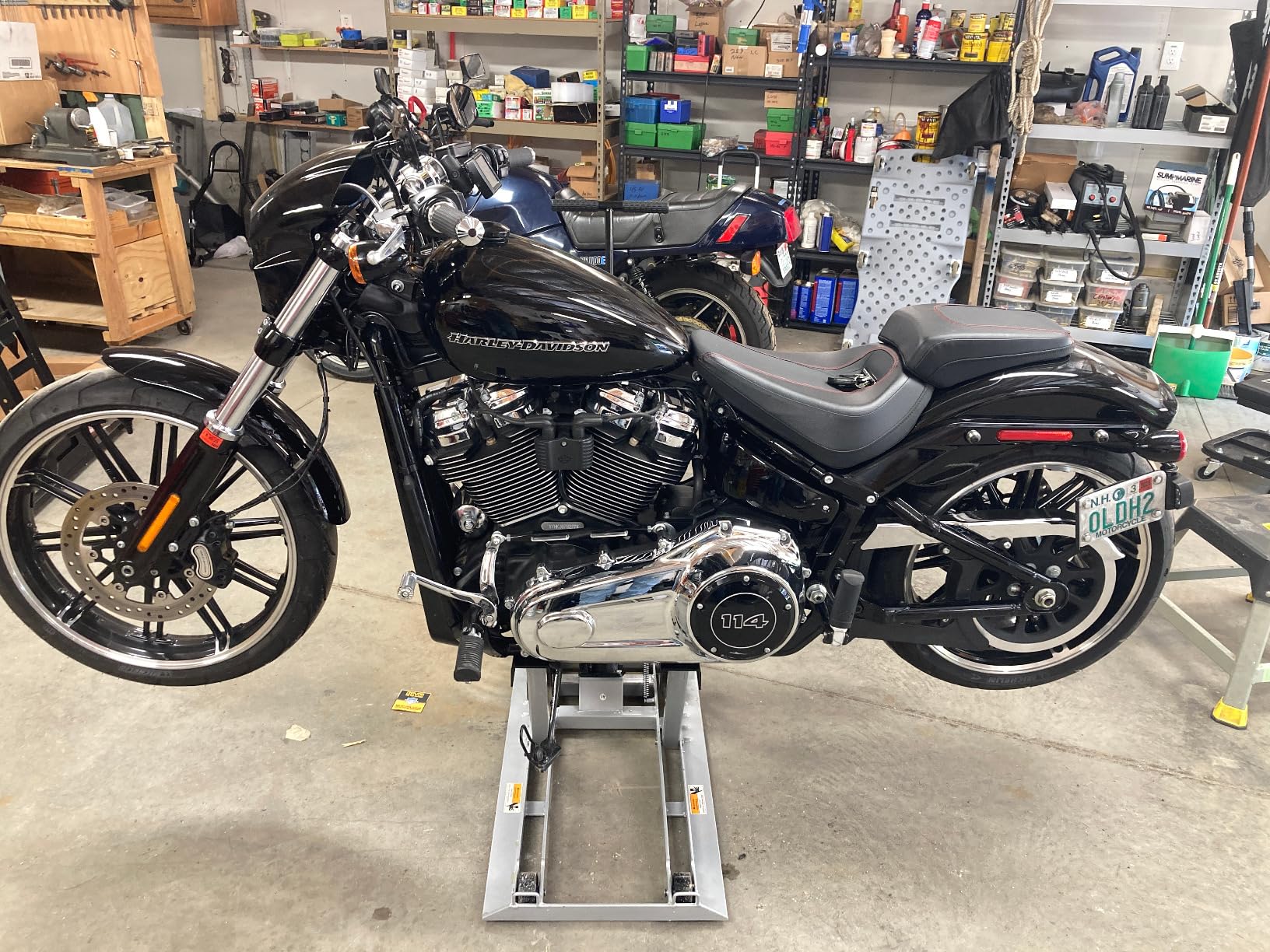 OTC 1545 Ultra Low Profile Motorcycle and ATV Lift with 1,500 lb. Capacity customer photo 1