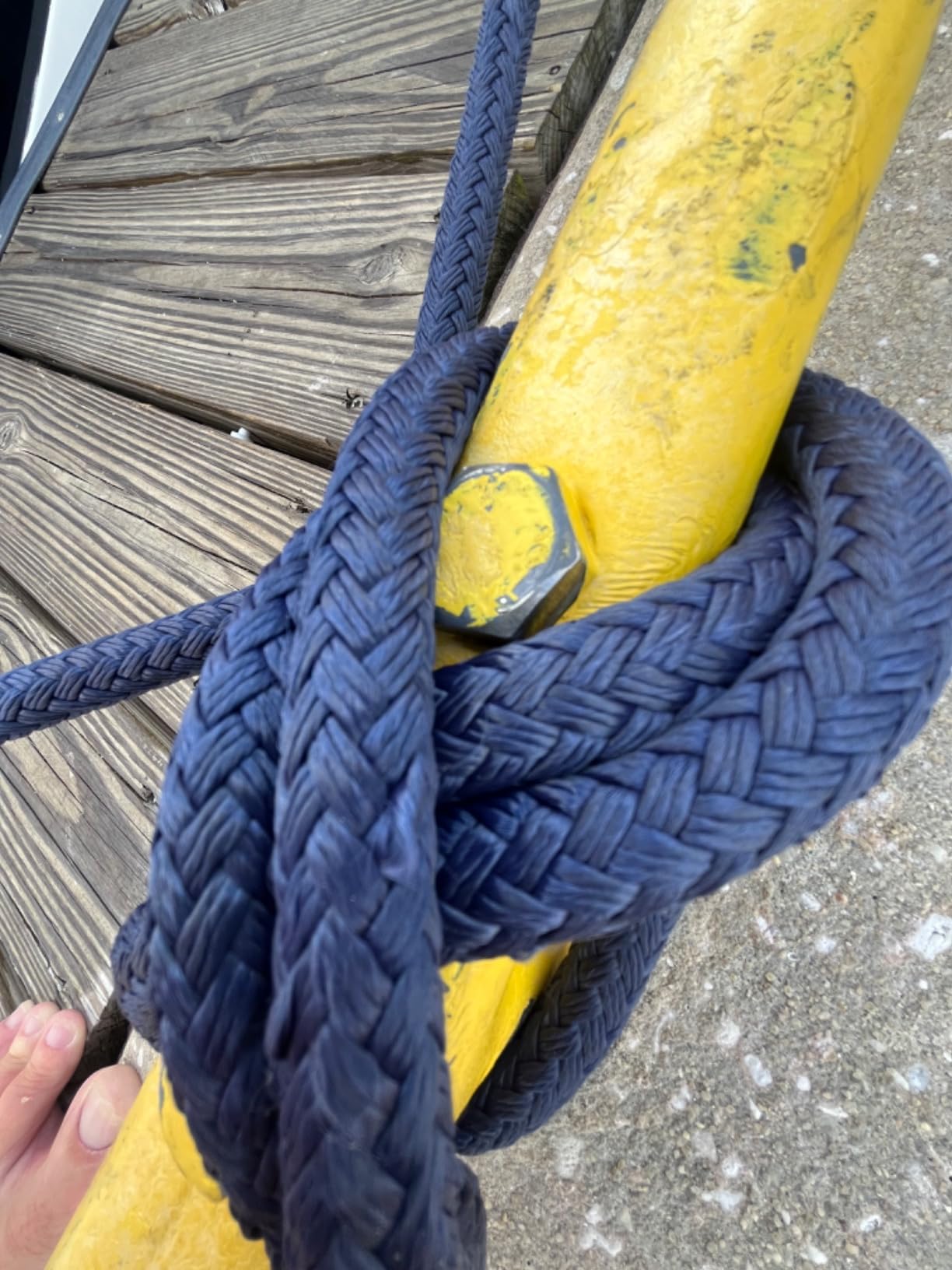 Seachoice Double-Braid Nylon Dock Line customer photo 2