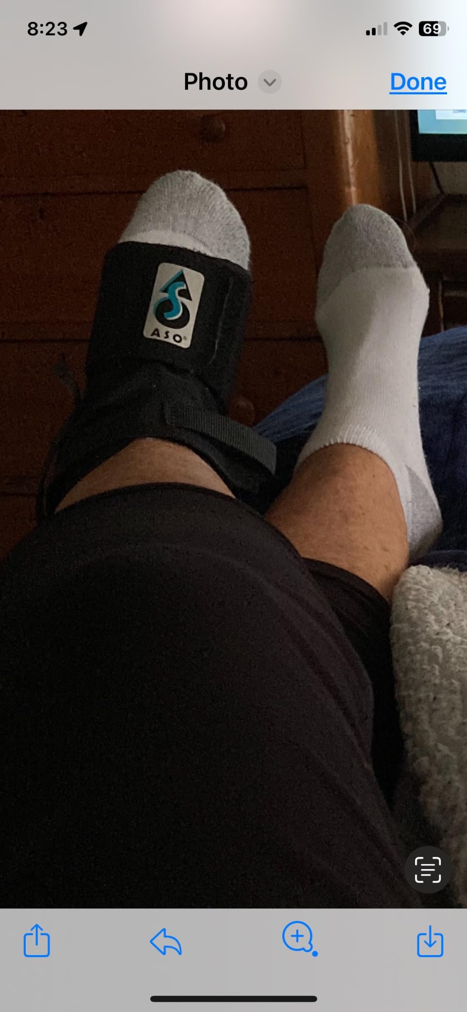 Med Spec ASO Speed Lacer - Ankle Brace for Sprained Ankle and Peroneal Tendonitis, Orthopedic Ankle Support customer photo 2