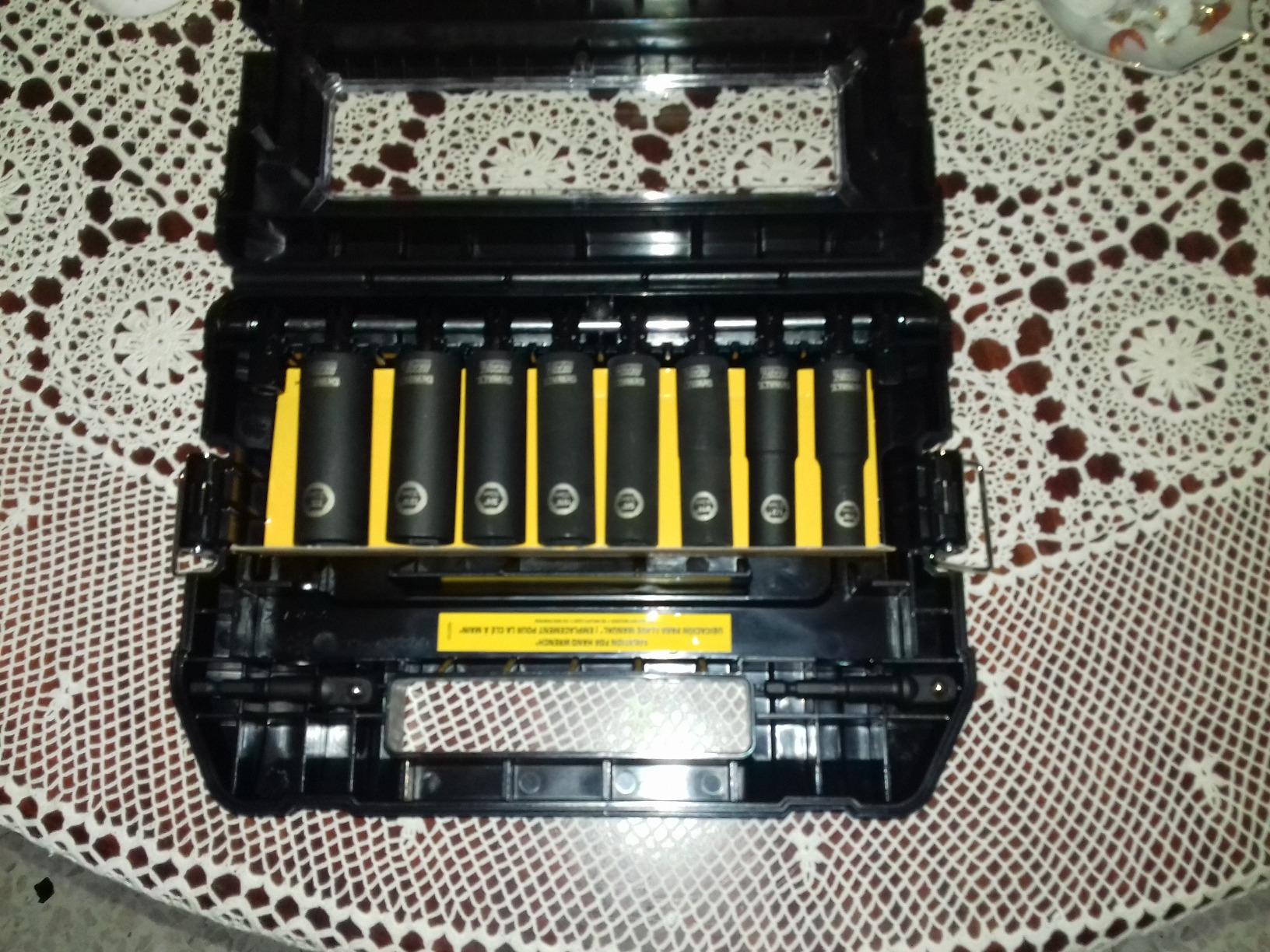DEWALT Impact Socket Set 1/2 Drive, 10 Piece 1/4