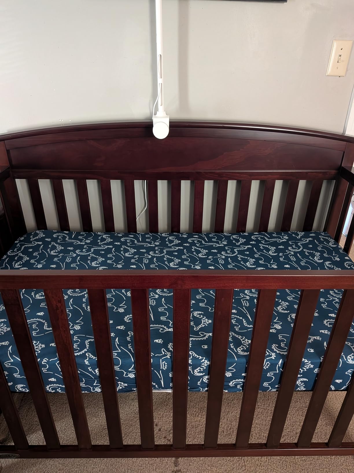 Dream On Me Honeycomb Orthopedic Firm Fiber Standard Baby Crib Mattress, Greenguard Gold and JPMA Certified, 5