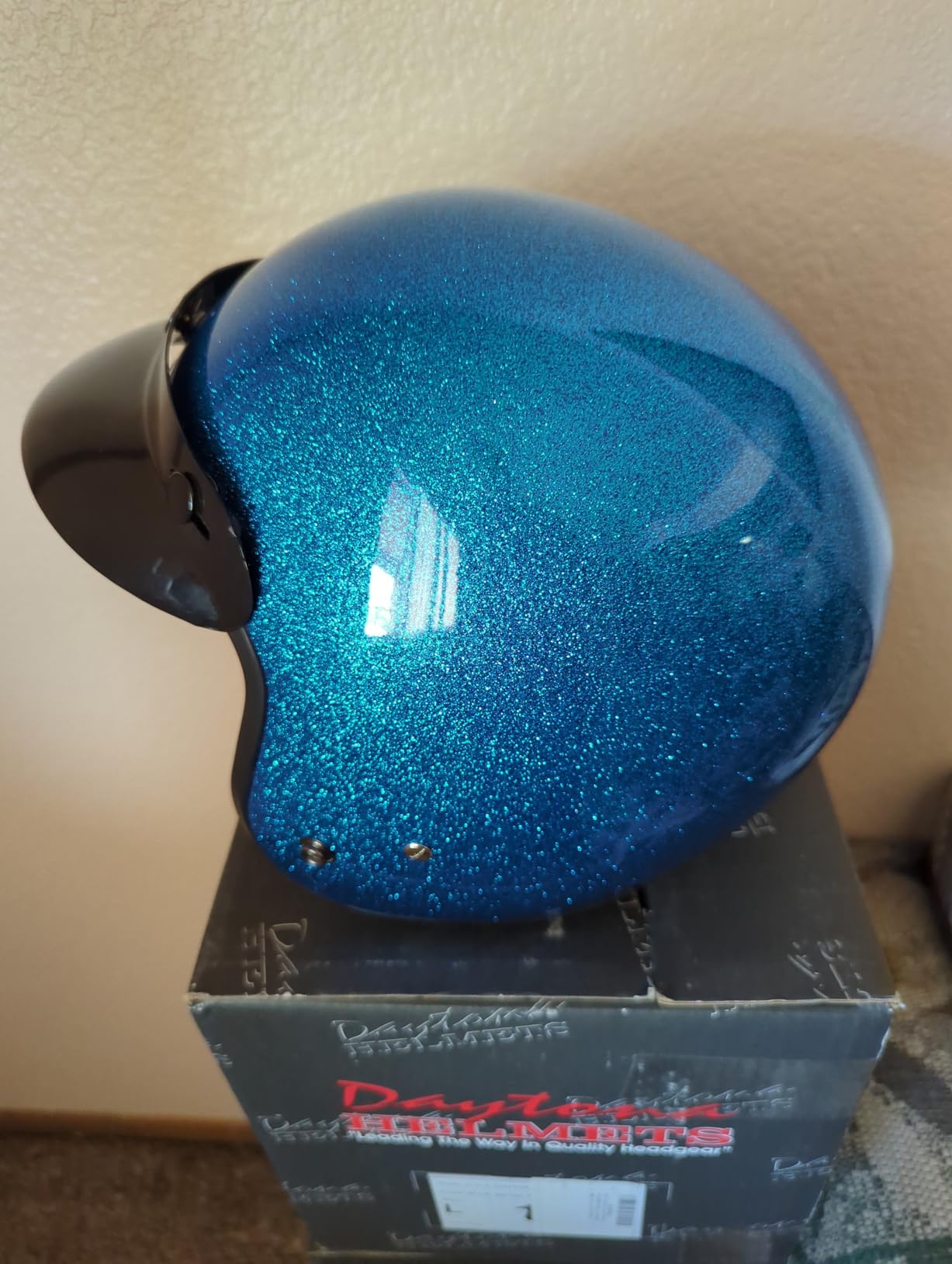 Daytona Helmets Half Skull Cap Motorcycle Helmet - DOT Approved customer photo 2