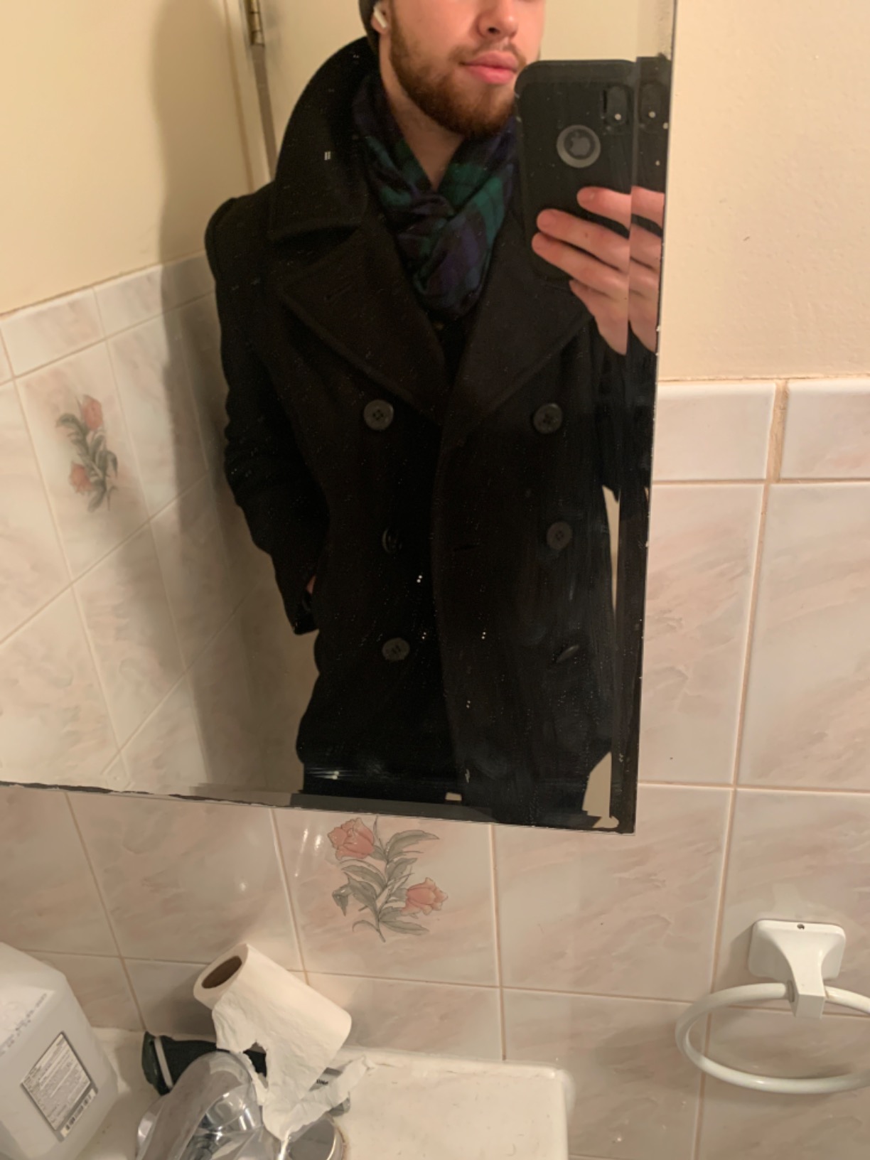 Mil-Tec US Navy Pea Coat Tuch Men's Jacket customer photo 1