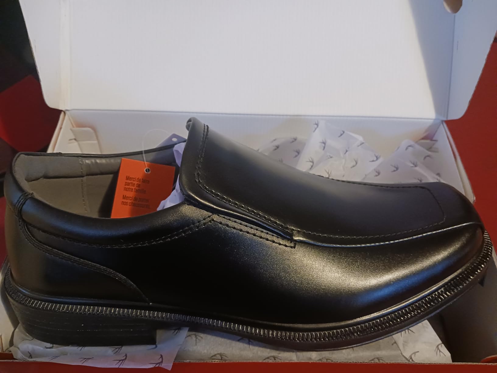 Rockport Men's Greenpoint Dress Shoes Comfortable Slip On Formal Loafers customer photo 2