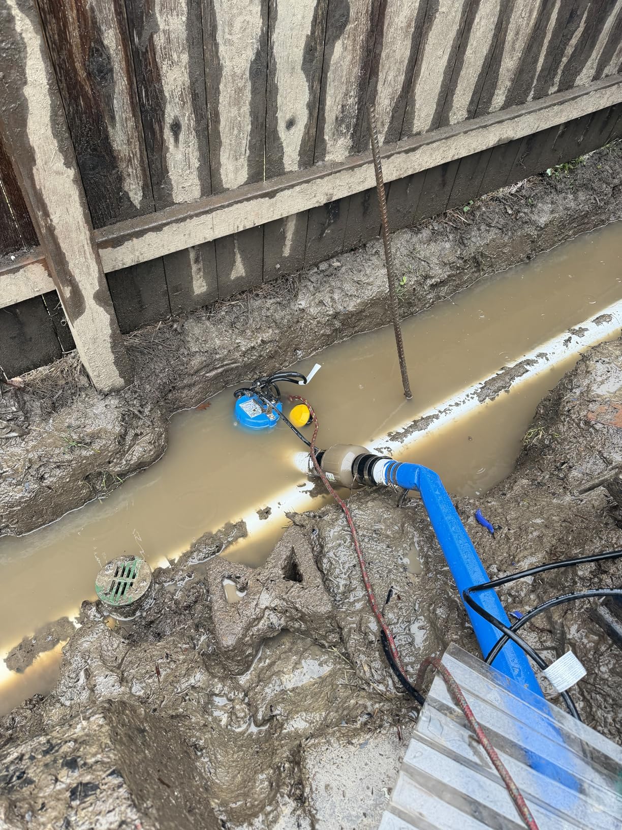 Tsurumi Pump HSZ2.4S | Submersible Trash Pump - Float Switch | 1/2 HP, 115V, 2 in Discharge | Dewatering applications - sand & solids, where auto operation is needed | 53 GPM / 3180 GPH customer photo 1