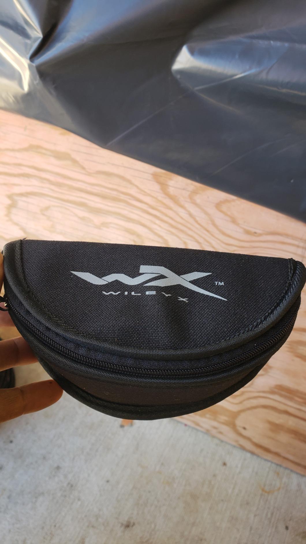 Wiley X WX Valor Tactical Sunglasses, Safety Glasses Shatterproof UV Eye Protection - Matte Black Frames with Grey, Clear, and Light Rust Tinted Lenses, Ballistic Rated customer photo 2