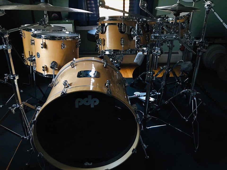 PDP By DW 7-Piece Concept Maple Shell Pack with Chrome Hardware Pearlescent White customer photo 2