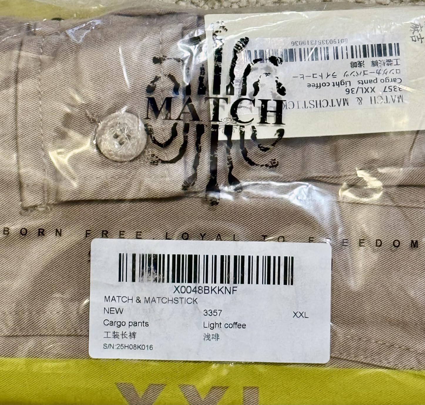 Match Men's Wild Cargo Pants customer photo 2