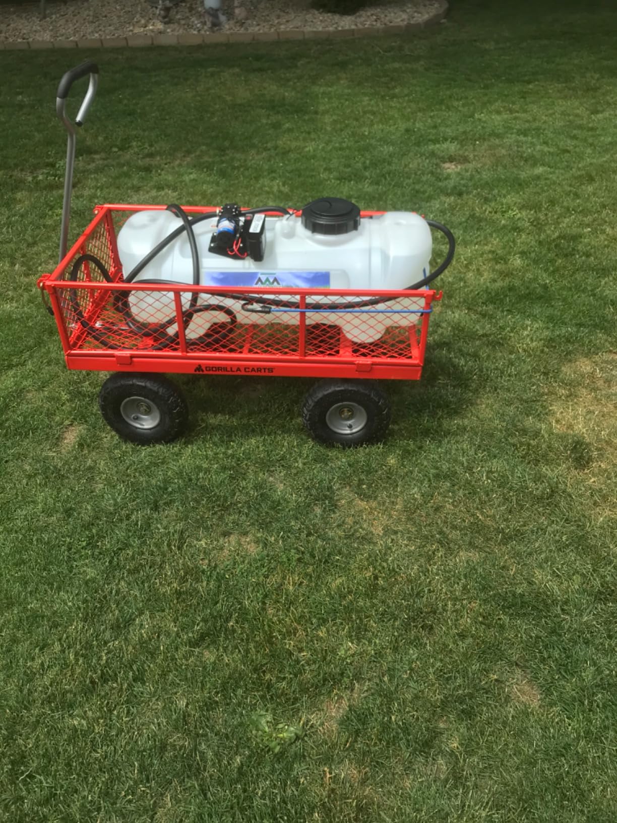 Master Mfg 15-Gallon UTV & ATV Spot Sprayer - 1.0GPM, 40PSI Max customer photo 2