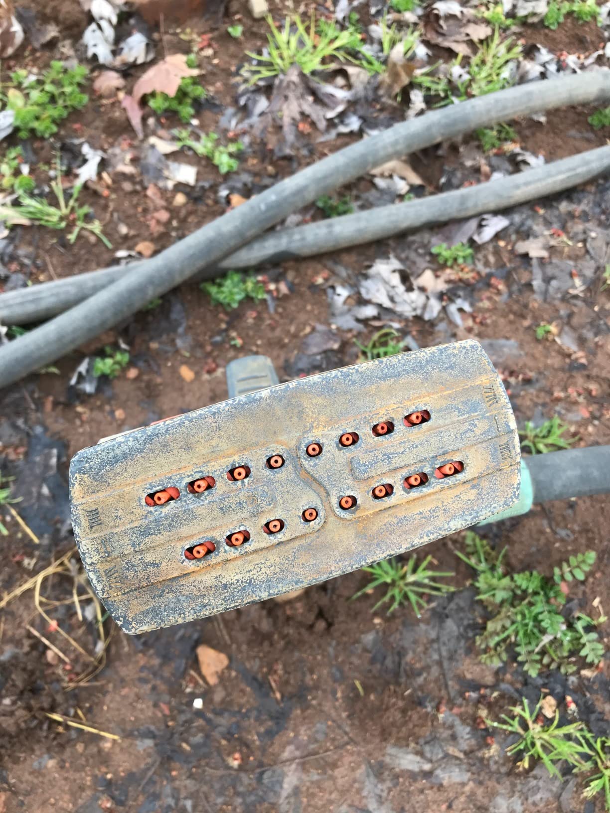 GARDENA 20575 | Up to 2300 sq ft - ZoomMaxx Adjustable Oscillating Sprinkler on Metal Step Spike for Watering Large Area Lawn with US Hose Threads, Yard and Garden. Gardena Quick Connects customer photo 2