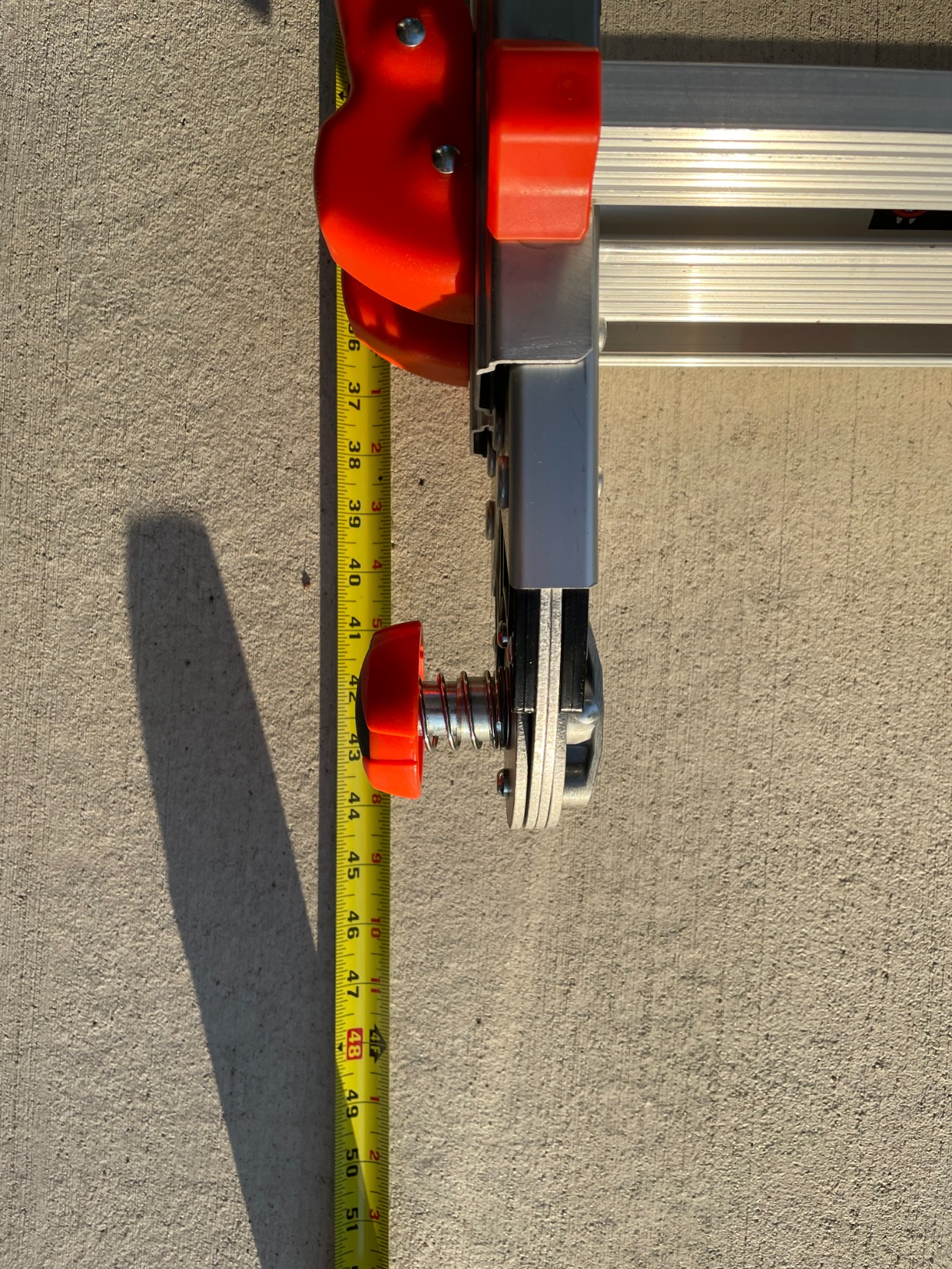 Little Giant Ladder Systems Velocity with Wheels, M17, 17 Ft, Multi-Position Ladder, Aluminum, Type 1A, 300 lbs Weight Rating customer photo 2