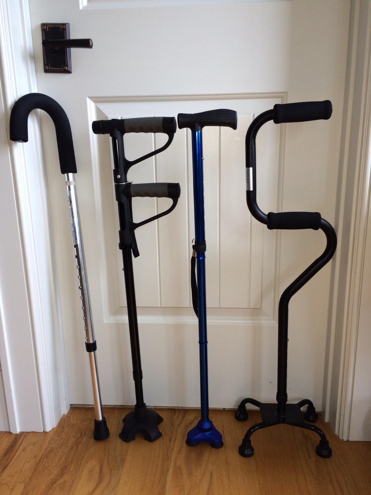 HurryCane Freedom Edition Foldable Walking Cane with T Handle customer photo 1