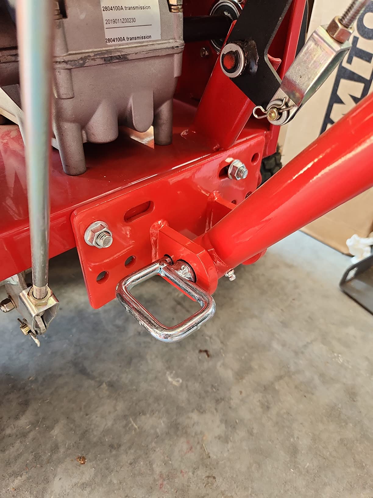 Jungle Jim's Jungle Wheels Lawn Mower Sulky for Lawn and Landscape Professionals (Red Jungle Wheels) customer photo 2