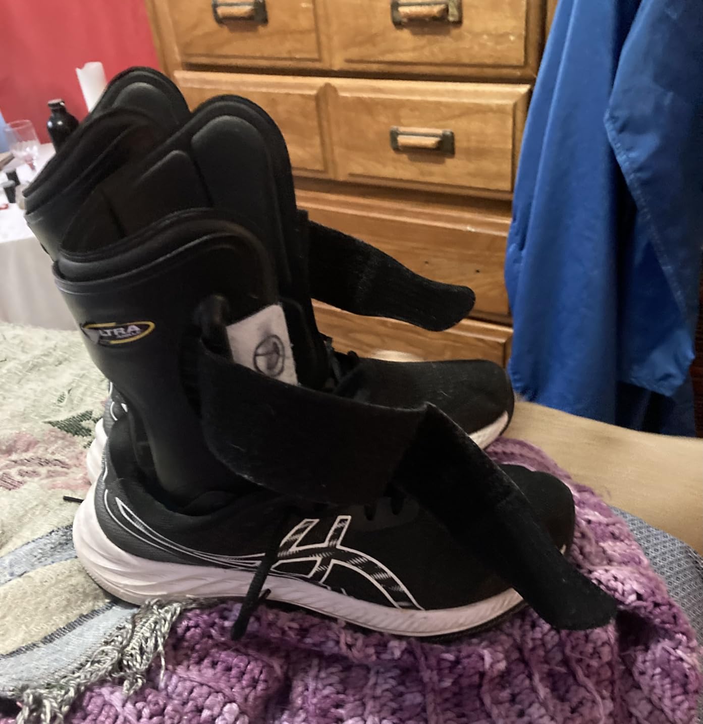 Ultra High-5 Rigid Ankle Brace - Reinforcement for Chronic Ankle Instability - Fits Work Boots & Hiking Boots customer photo 1
