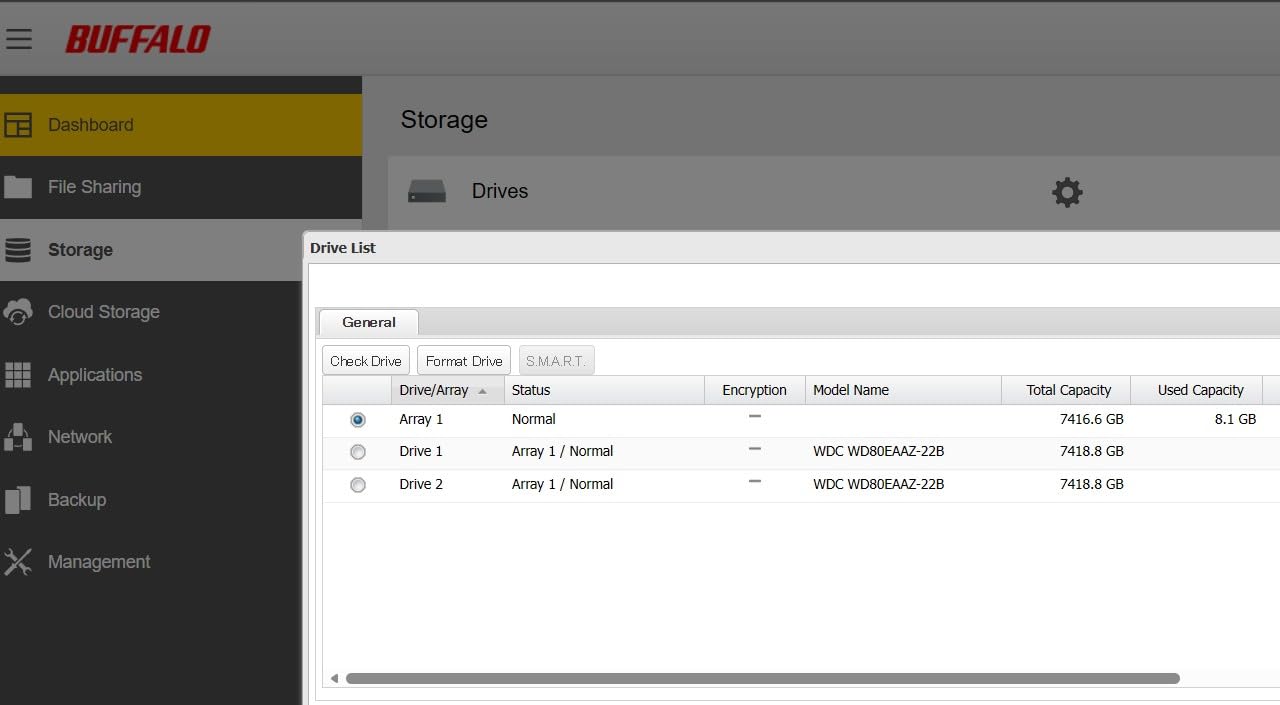 BUFFALO LinkStation 220 4TB 2-Bay NAS Network Attached Storage with HDD Hard Drives Included customer photo 1