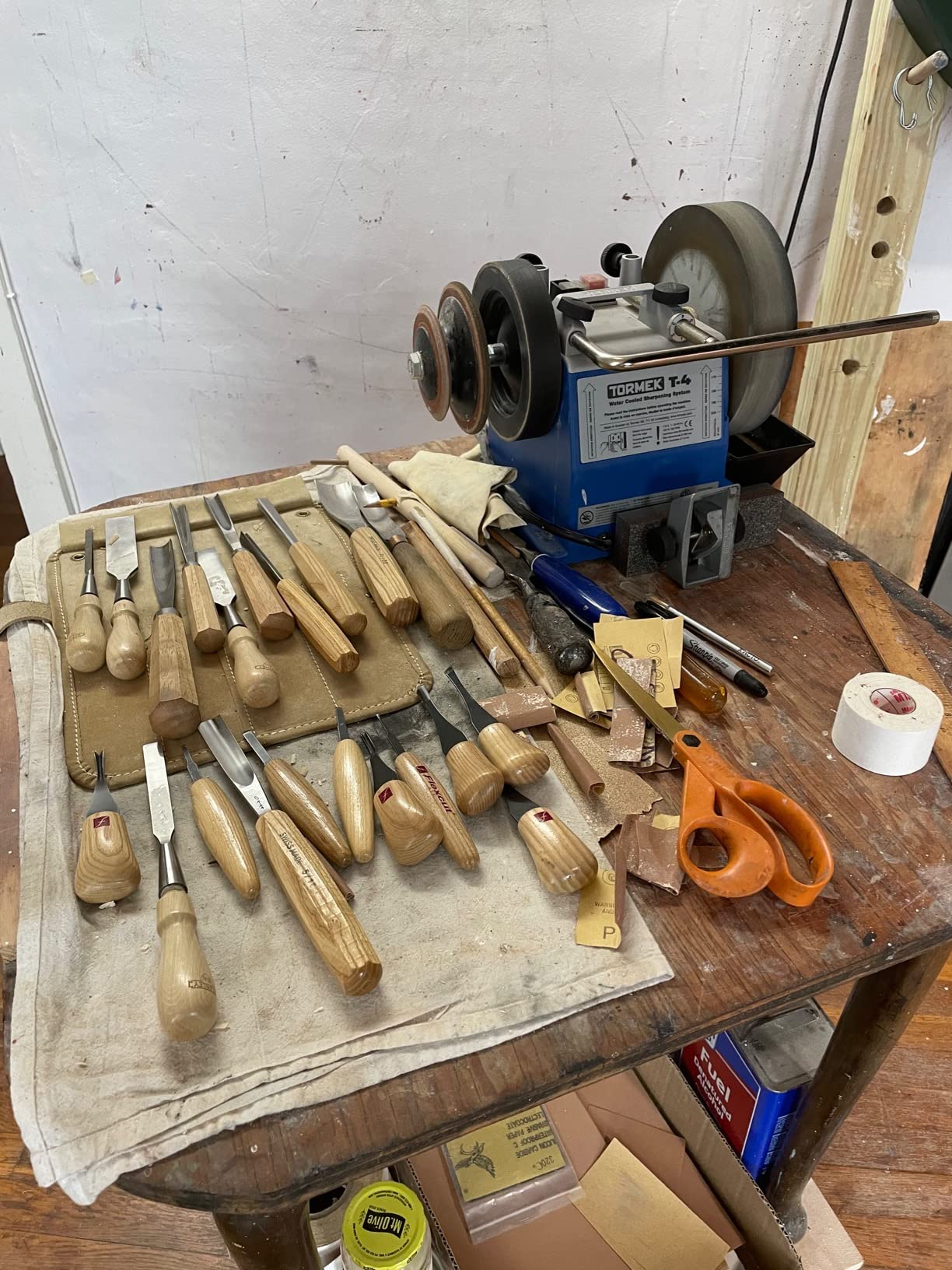 Tormek T-4 Compact Water Cooled Sharpening System for Edge Tools, US Version customer photo 1