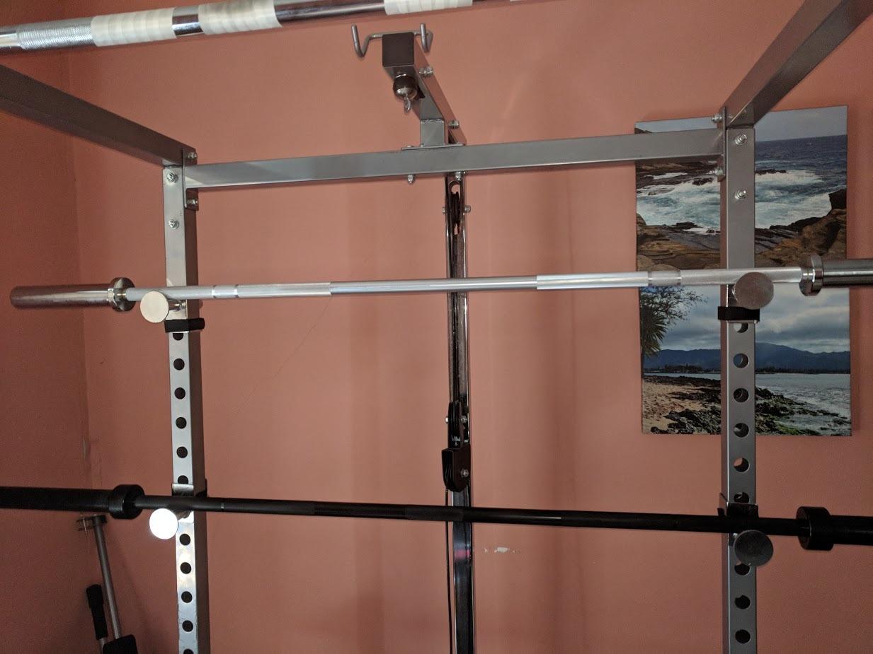 Rage Fitness Olympic Training Barbell - 6FT 15LB (300LB Capacity) OR 7FT 45LB (1500LB Capacity) - Home & Commercial Gym Weightlifting Bar for Squats, Deadlifts, Bench Press & Strength Training customer photo 1