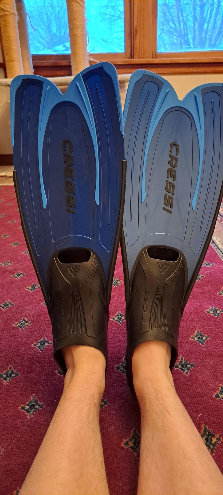 Cressi Agua Full Foot Pocket Fins customer photo 1