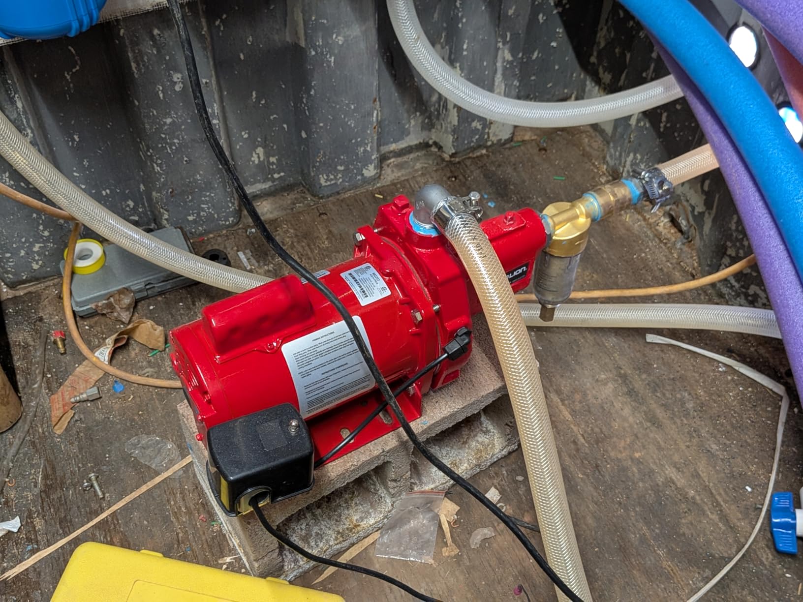 Red Lion RJS-100-PREM 1 HP Premium Cast Iron Shallow Well Jet Pump, 23 GPM, 115/230V customer photo 2