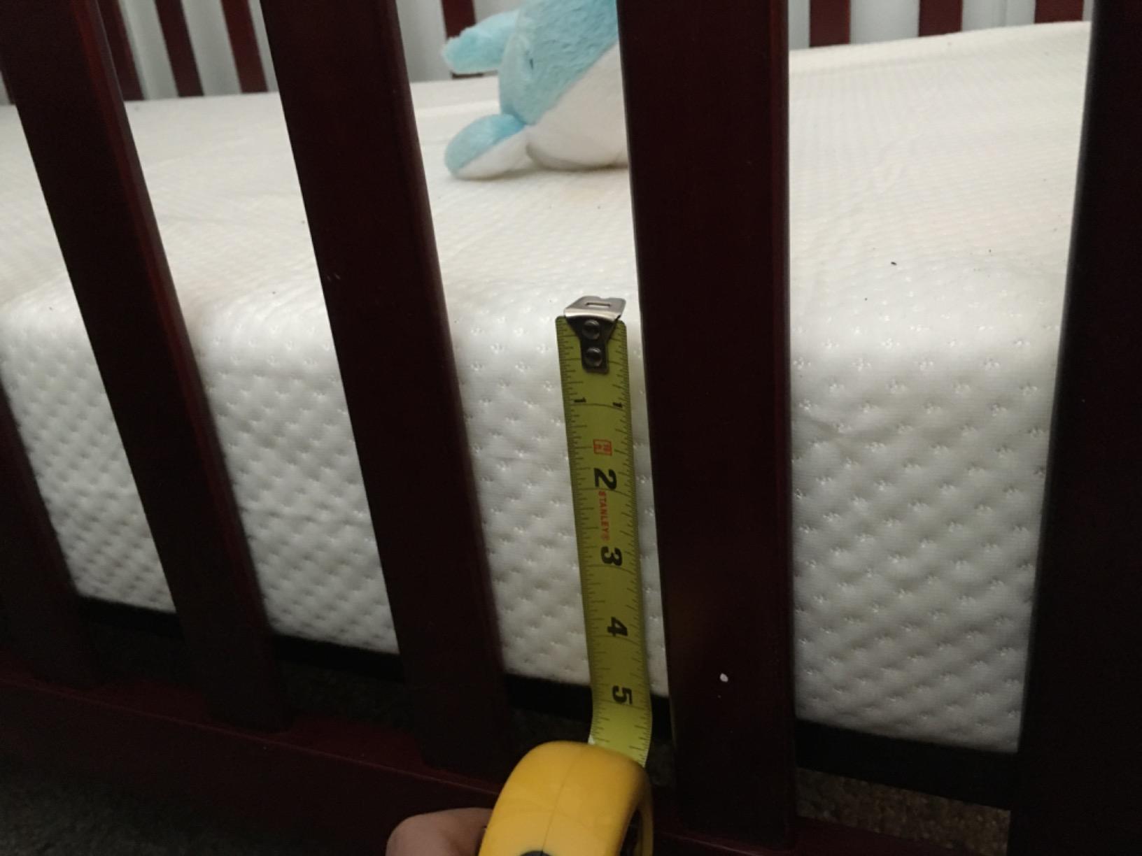 Graco Premium Crib & Toddler Mattress - GREENGUARD Gold Certified, Machine Washable Oeko-TEX Standard 100 Certified Cover with Waterproof Surface, Fits Any Standard Full Size Baby Crib & Toddler Bed customer photo 1