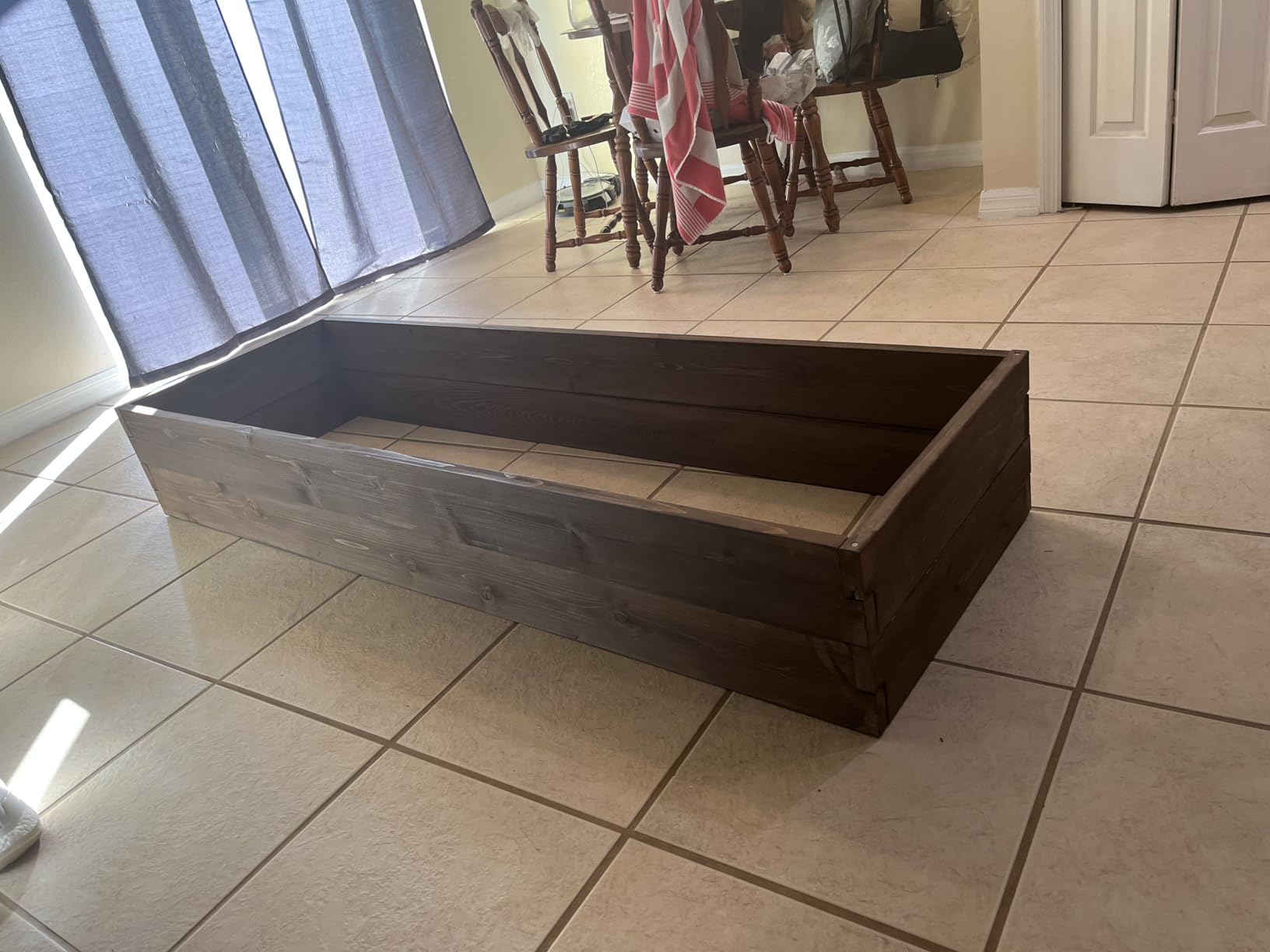 All Things Cedar Raised Garden Box, 2' Square 2-Tier Planter Bed, Western Red Cedar Build customer photo 2