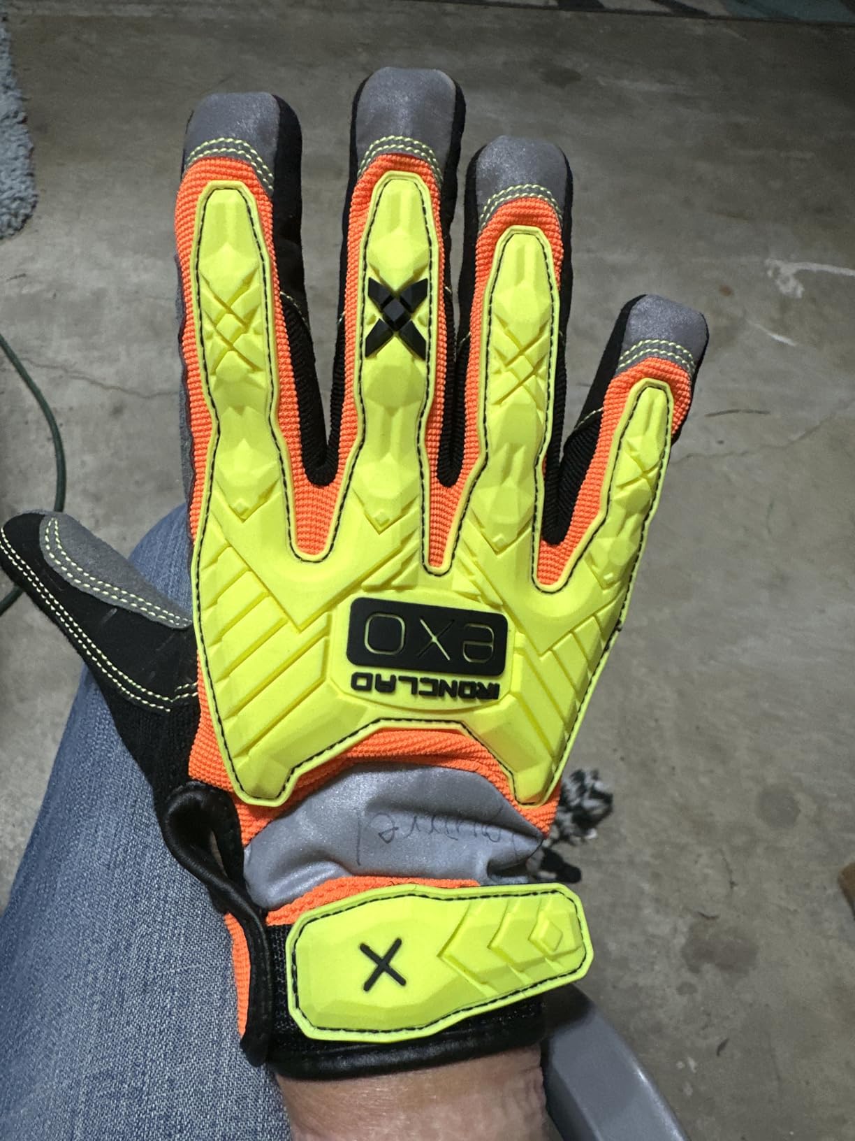 Ironclad EXO Motor Impact Glove; Work Gloves, TPR Impact Protection, (1 Pair), EXO2-MIG-04-L customer photo 1