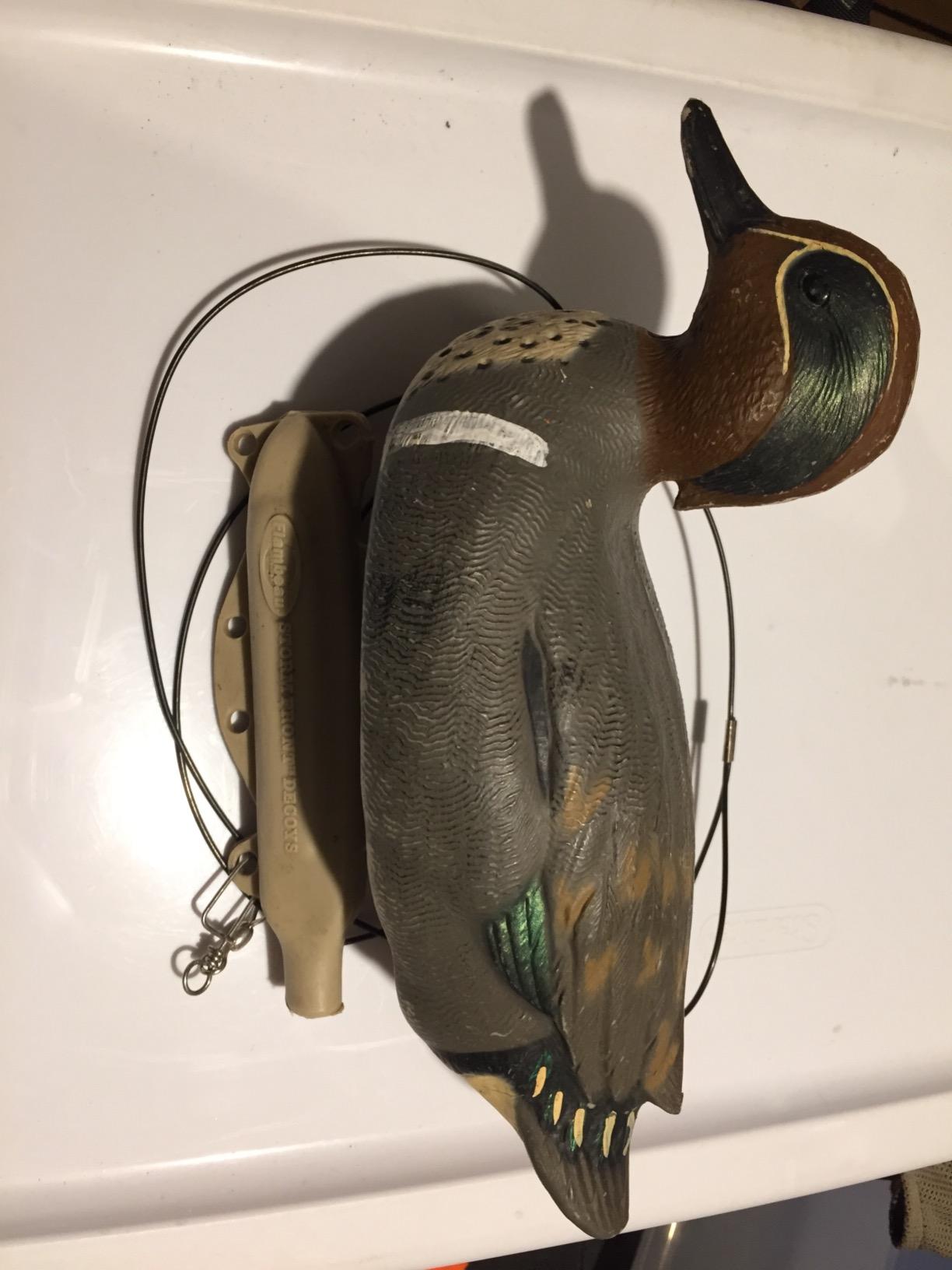 Flambeau Outdoors 8015SUV Storm Front 2 Green-Winged Teal Decoys, Classic Floaters - 6-Pack customer photo 1