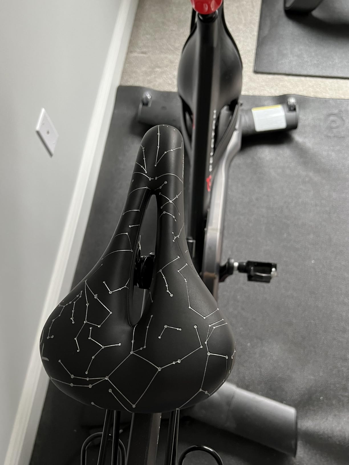 Terry Bike Saddle Womens Butterfly Galactic+ Plus, Comfortable Bicycle Seat for Women - Center Cutaway Reflective Cover Race Saddle customer photo 1