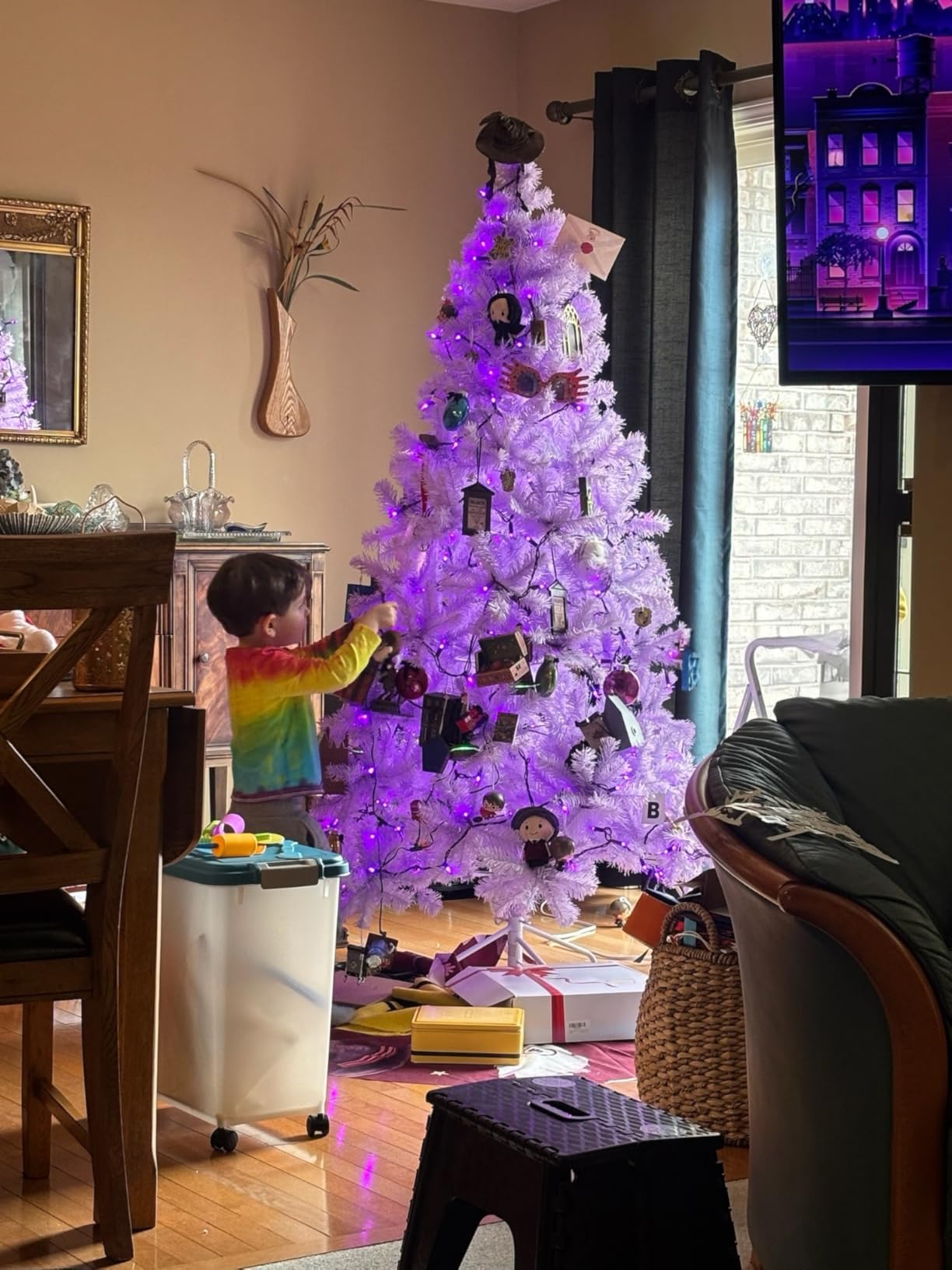 Best Choice Products Artificial Christmas Tree, 6ft Premium Unlit Hinged Design, Dense Branches Realistic Holiday Decor w/Easy Assembly, Base customer photo 2