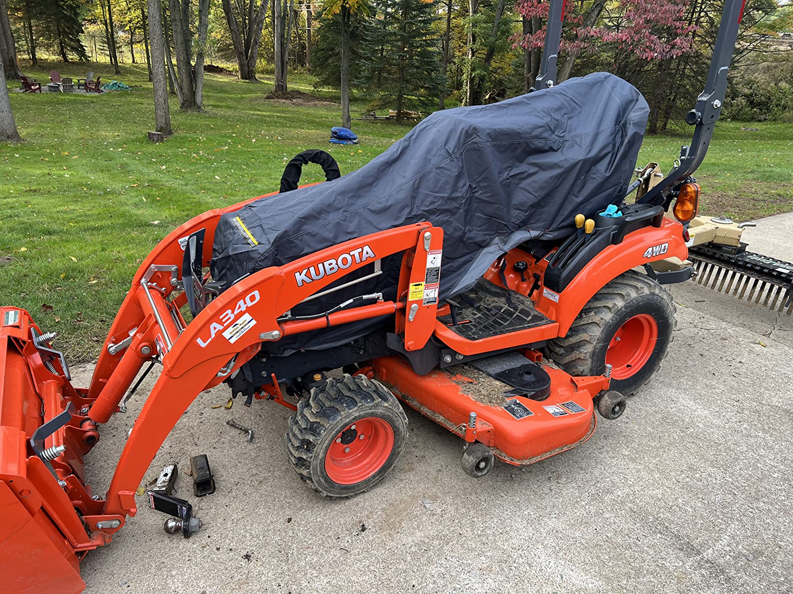 Classic Accessories Compact Utility Tractor Cover customer photo 1
