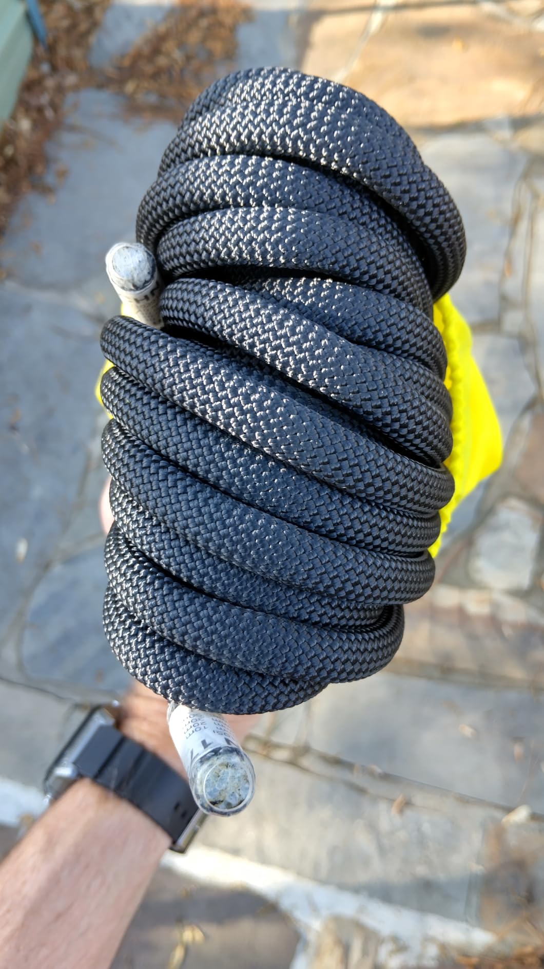 X XBEN Outdoor Climbing Rope 10M(32ft) 20M(64ft) 30M(96ft) 50M(160ft) 70M(230ft) 152M(500FT) 352M(1000FT) Static Rock Climbing Rope for Escape Rope Ice Climbing Equipment Fire Rescue Parachute customer photo 2