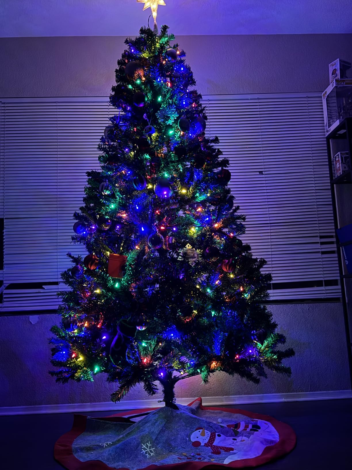Best Choice Products Artificial Christmas Tree, 7.5ft Premium Unlit Realistic Spruce Holiday Decor w/Dense Branches, Easy Assembly, Metal Base customer photo 2