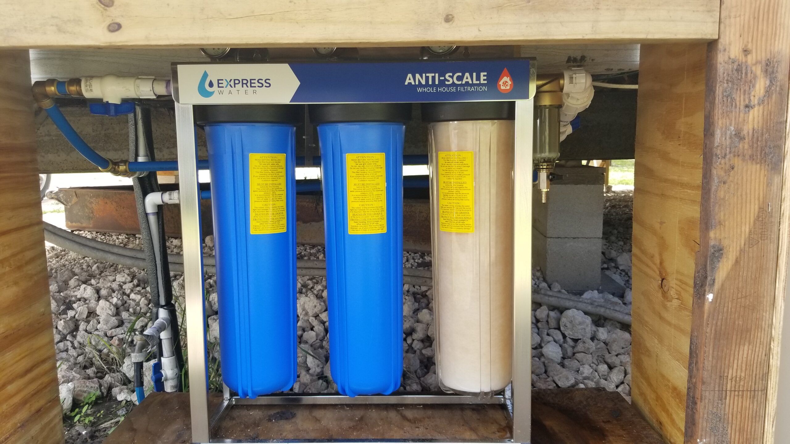 Express Water Whole House Water Filter System, 3 Stage Home Purifier System, Top Tier Filtration Specially Designed to Prevent Scale Build-Up customer photo 2