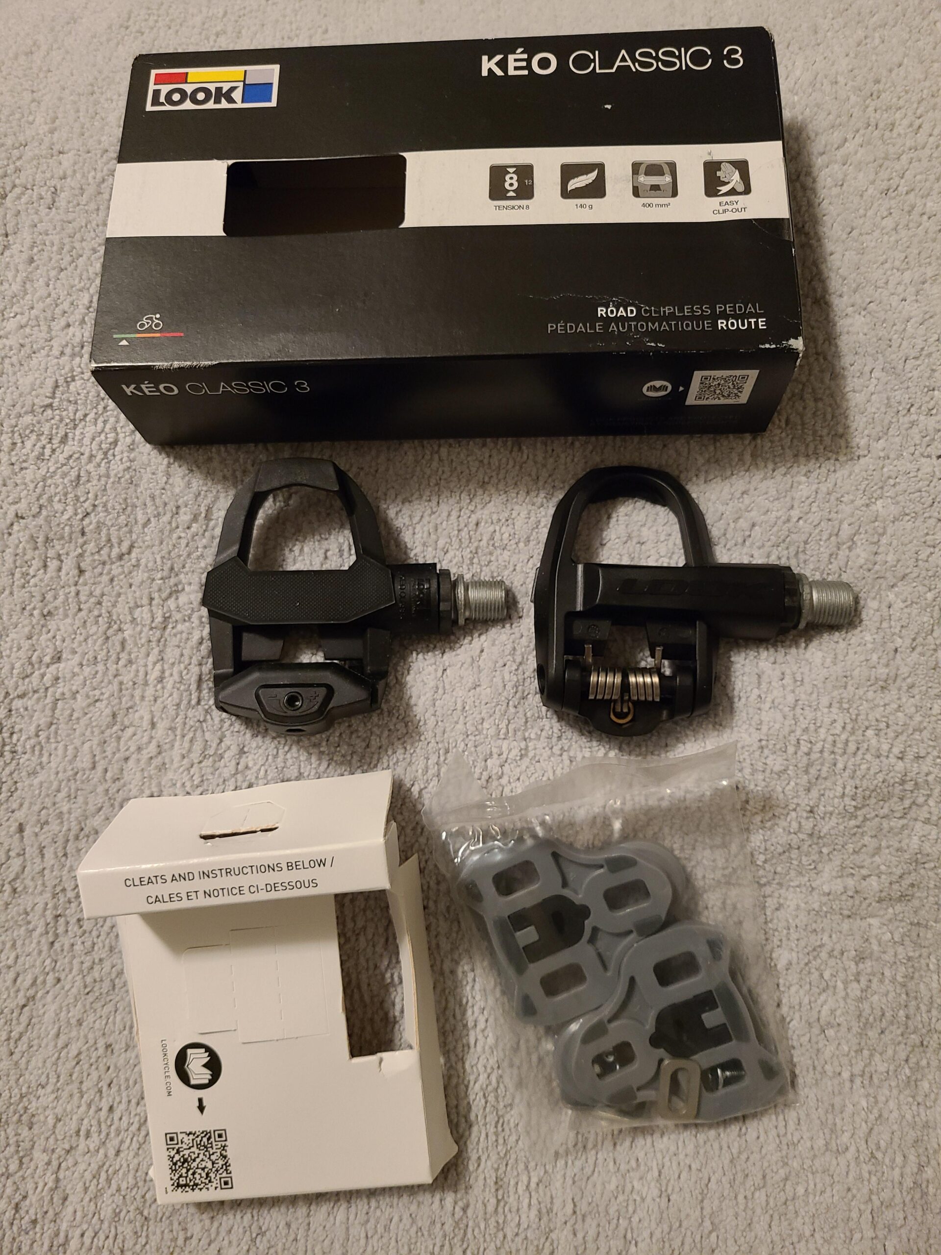 Look Cycle Bicycle Pedals, Keo Classic 3 Bicycle Pedals Clipless Pedals customer photo 2