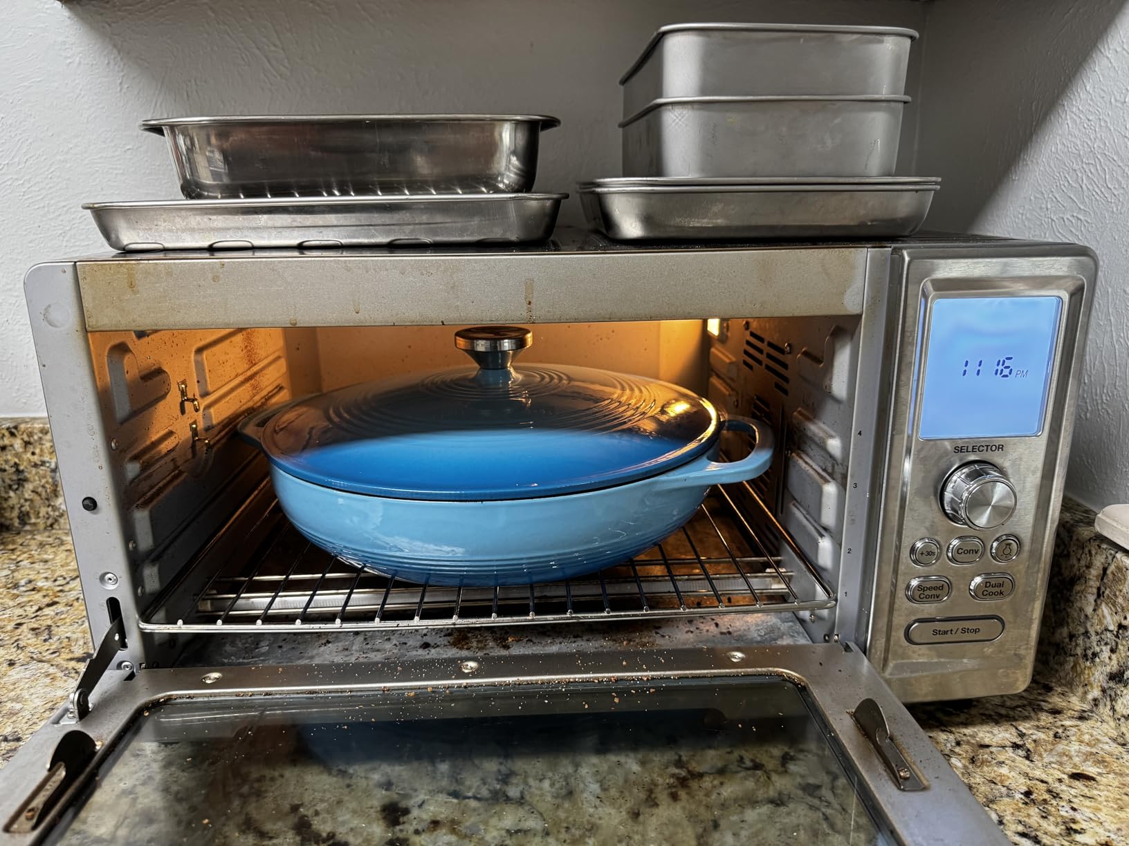 Cuisinart Chef's Convection Toaster Oven, 1800-Watt Electric Oven with 15 Cooking Functions, Fits 13