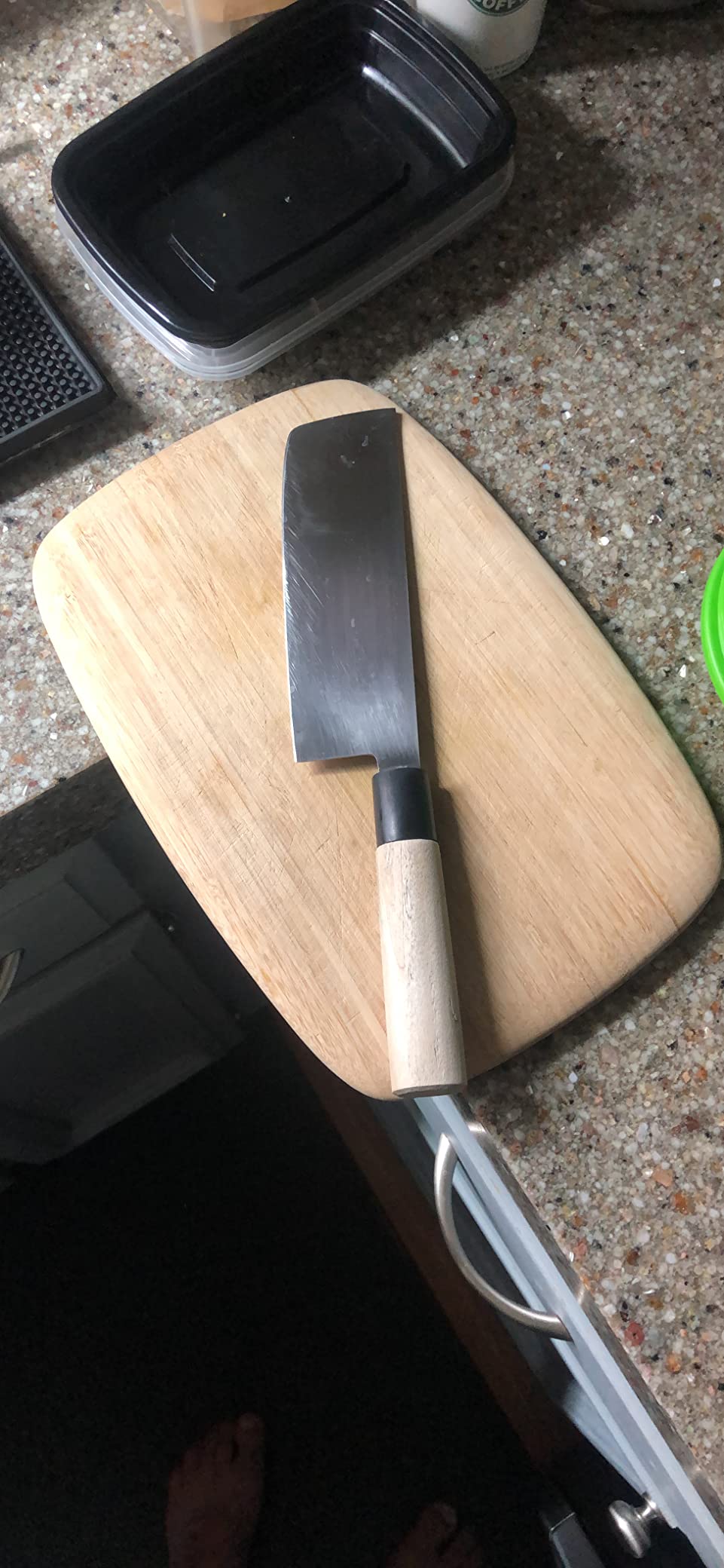 JapanBargain Deba Knife Made in Japan, 6.25 Inch High Carbon Stainless Steel Fish Butchering Knife, Single Bevel Blade with Wooden Handle, Japanese Chef Knife for Seafood, Seki City Cutlery customer photo 1