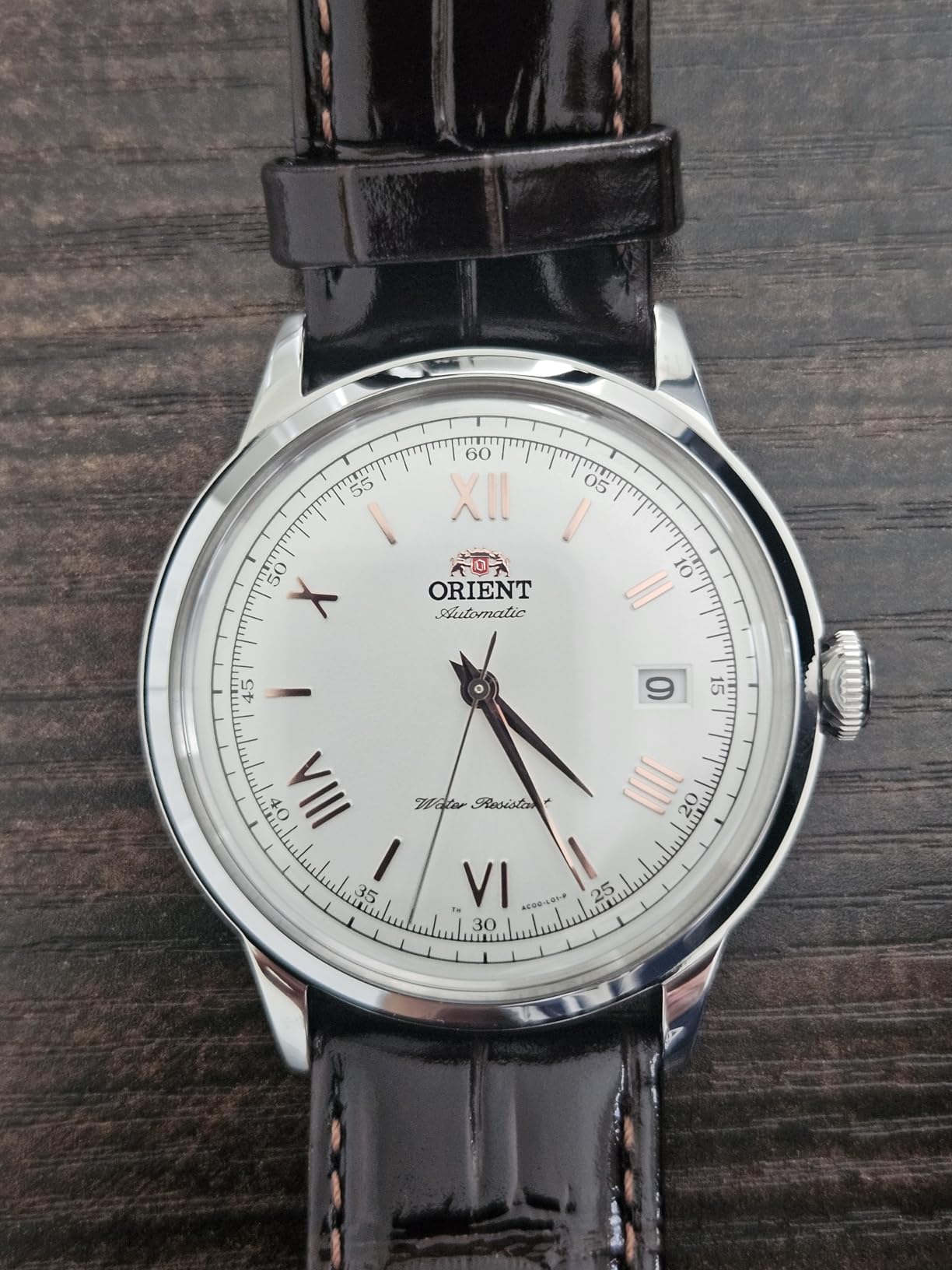 Orient Bambino Version 2 Automatic/Hand-Winding Wrist Watch | 40.5 mm Case | Classic Watch customer photo 2