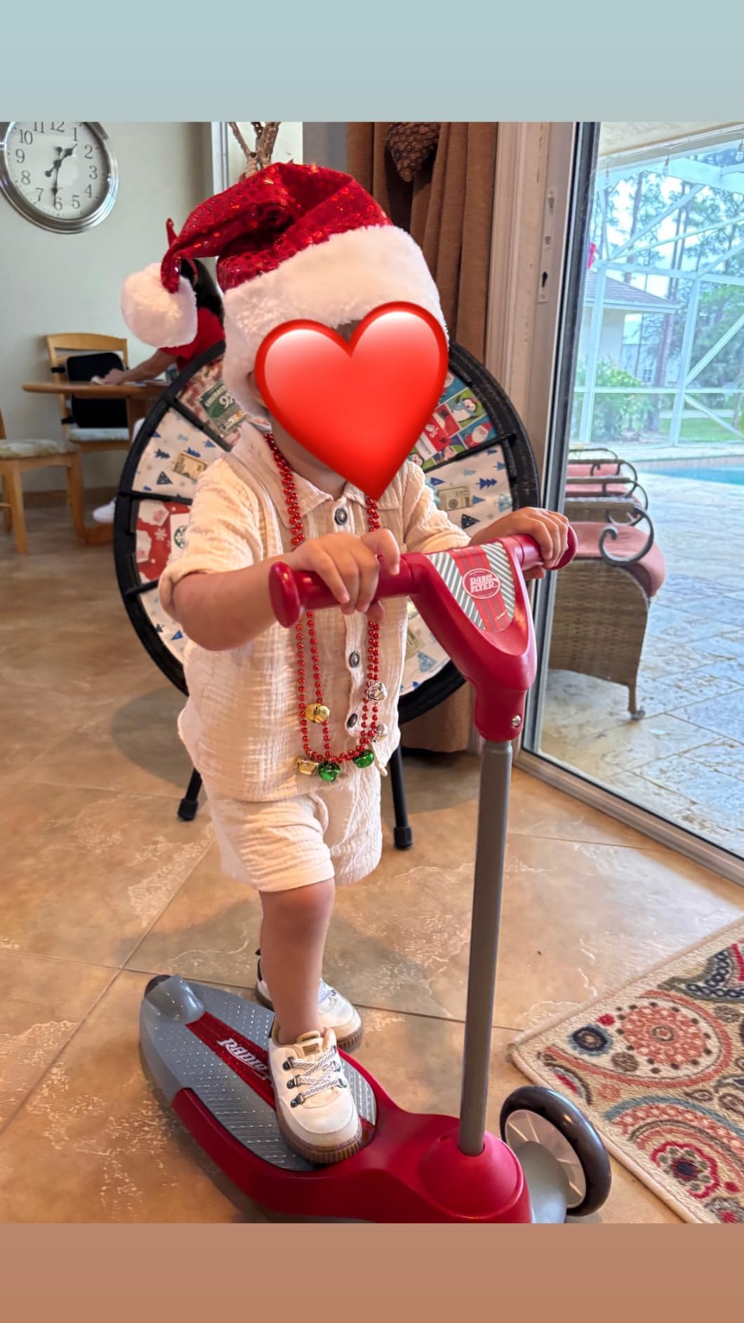 Radio Flyer My 1st Scooter, Red, For Kids 2-5 Years Old, Extra Wide Base for Balance, 2 Front Wheels for Added Stability, Easy to Use Foot Brake, 3 Wheel Scooter for Kids (Amazon Exclusive) customer photo 2