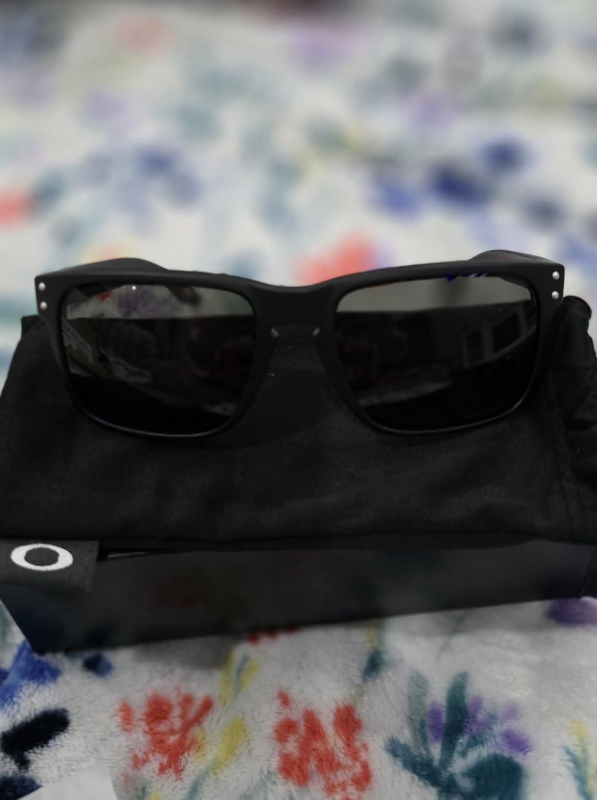 Oakley Mens OO9102 Holbrook Polarized Square Sunglasses customer photo 2