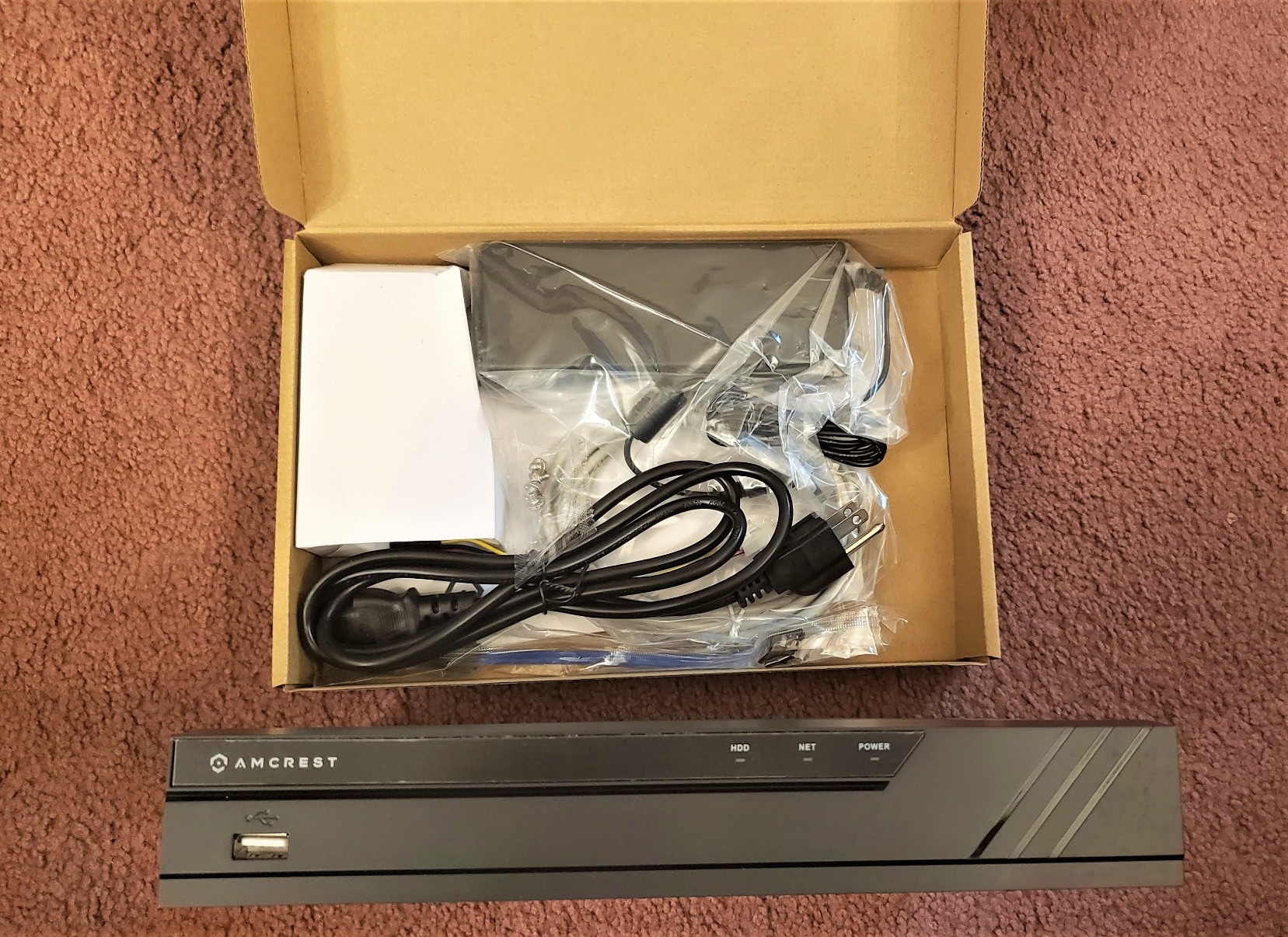 Amcrest NV4108E-A2 4K 8CH POE NVR (1080p/3MP/4MP/5MP/8MP) POE Network Video Recorder - Supports up to 8 x 8MP/4K IP Cameras, 8-Channel Power Over Ethernet Supports up to 10TB HDD (Not Included) customer photo 2