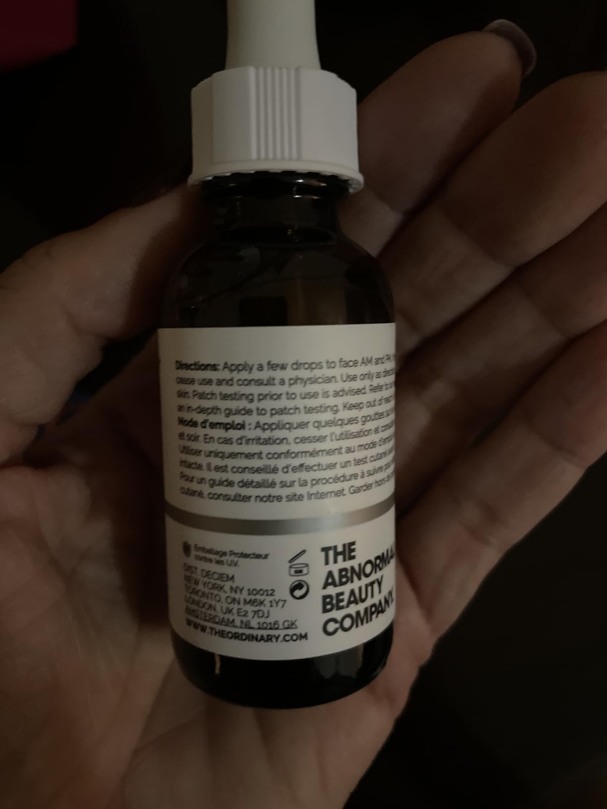 The Ordinary Ascorbyl Glucoside Solution 12%, Vitamin C Serum for Even Skin Tone and Antioxidant Protection, 1 Fl Oz customer photo 2