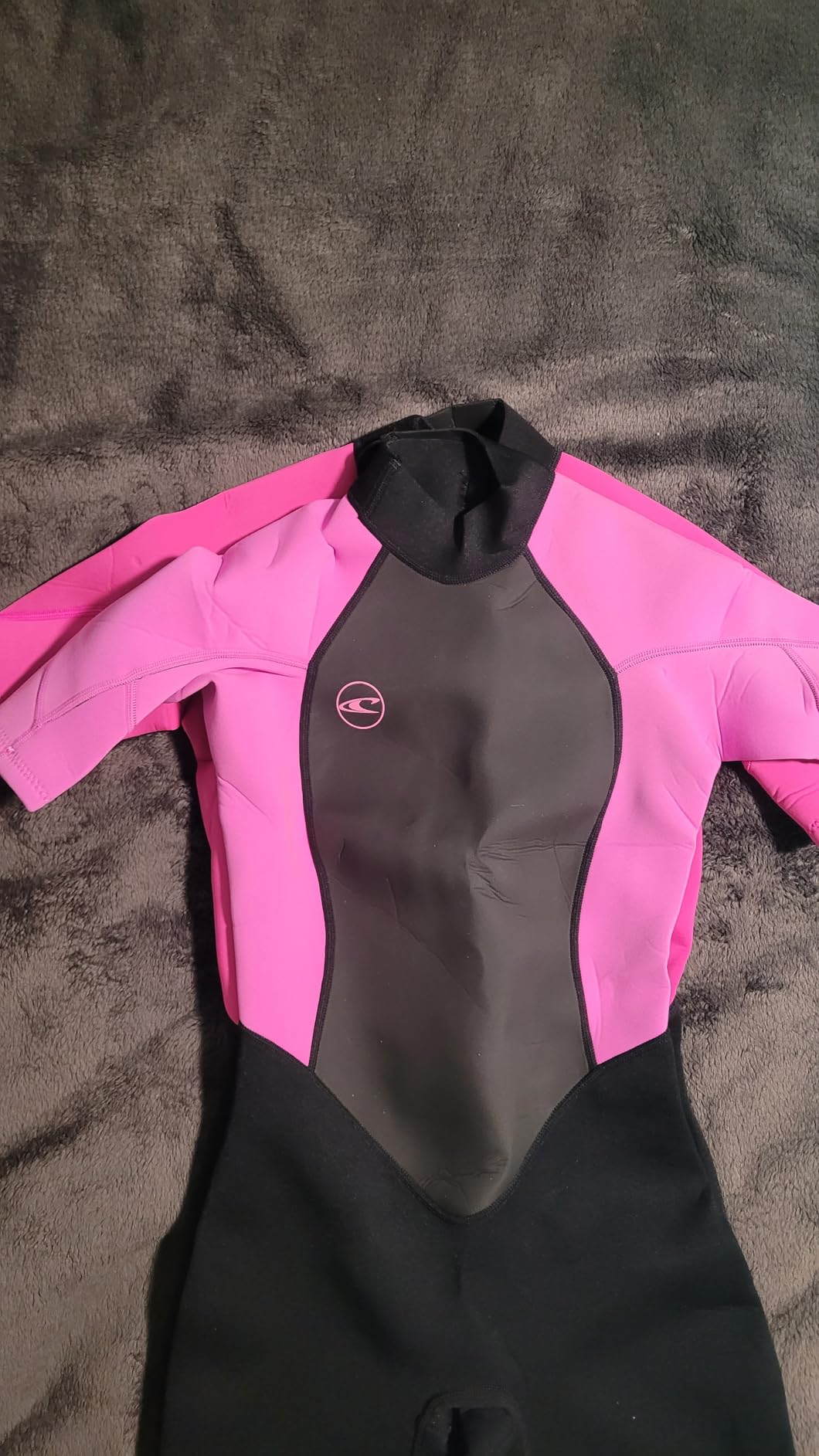 O'Neill Women's Reactor Back Zip Short Sleeve Spring Wetsuit, Lightweight Warmth Flexibility for All Water Activities customer photo 2
