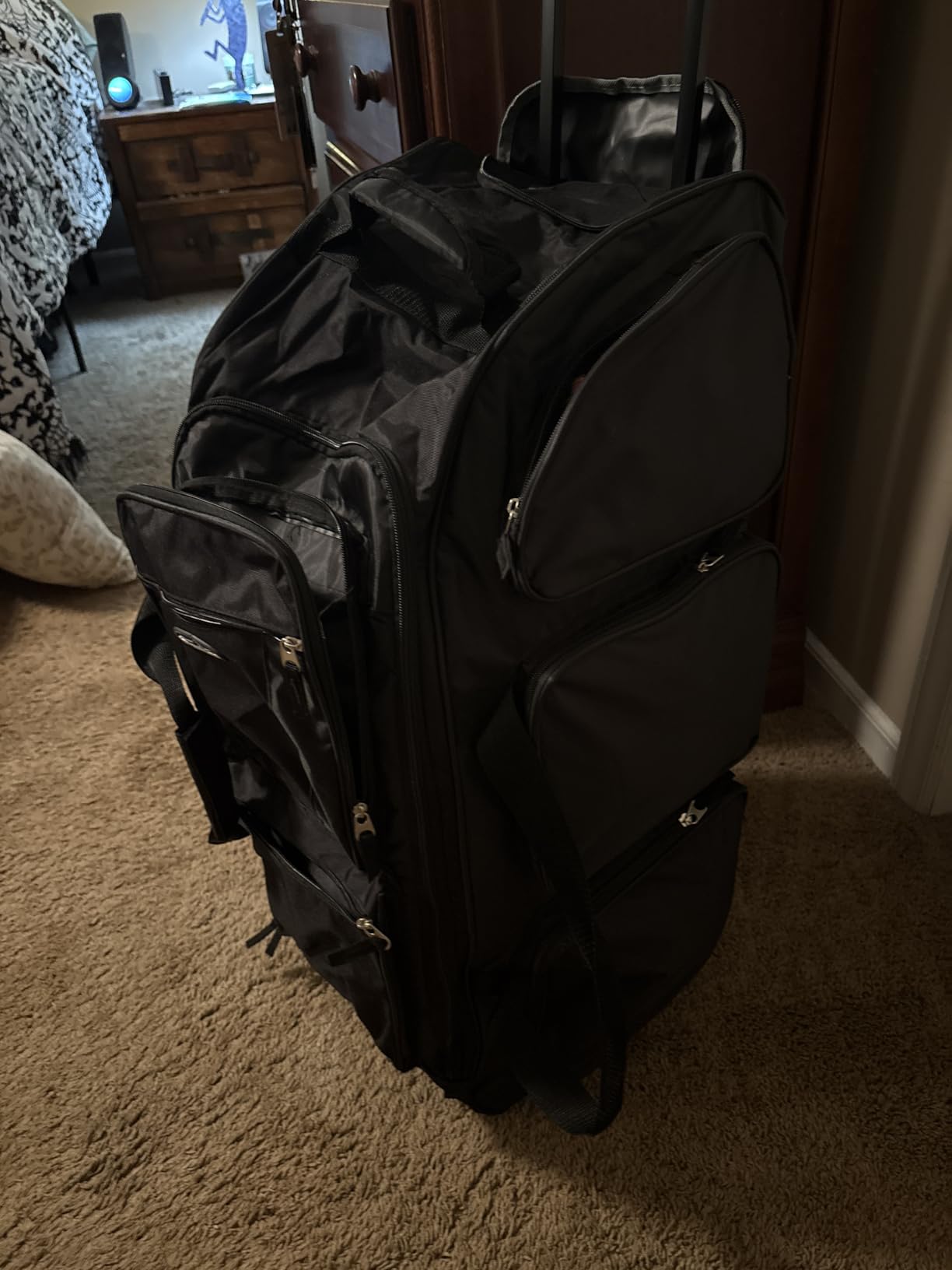 High Sierra Xpedition 30 Inch Multi-Pocket Upright Rolling Duffel Bag customer photo 2