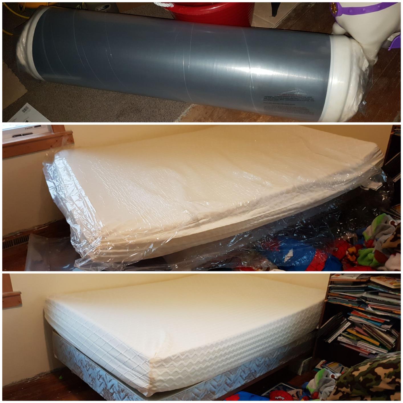 Signature Design by Ashley Chime Memory Foam 12 Inch Twin Mattress with Thick Memory and Support Foam for Pressure Relief, Fiberglass-Free, Mattress In A Box customer photo 1